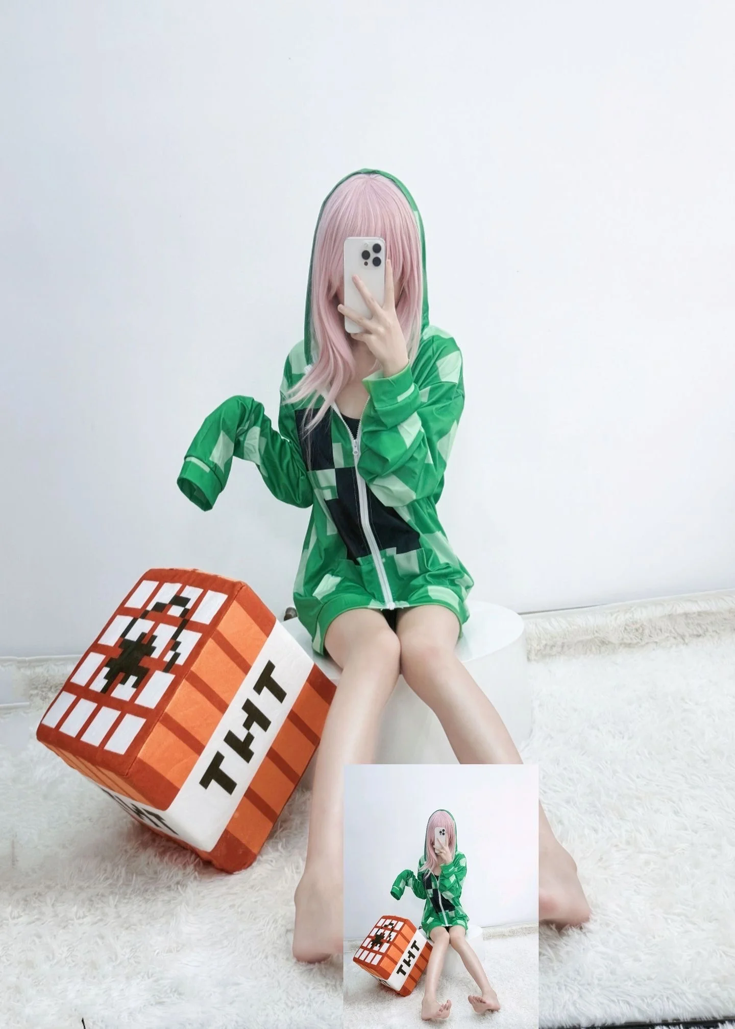 【苦力怕娘cos】我的世界里的破坏专家 - 第 3 张