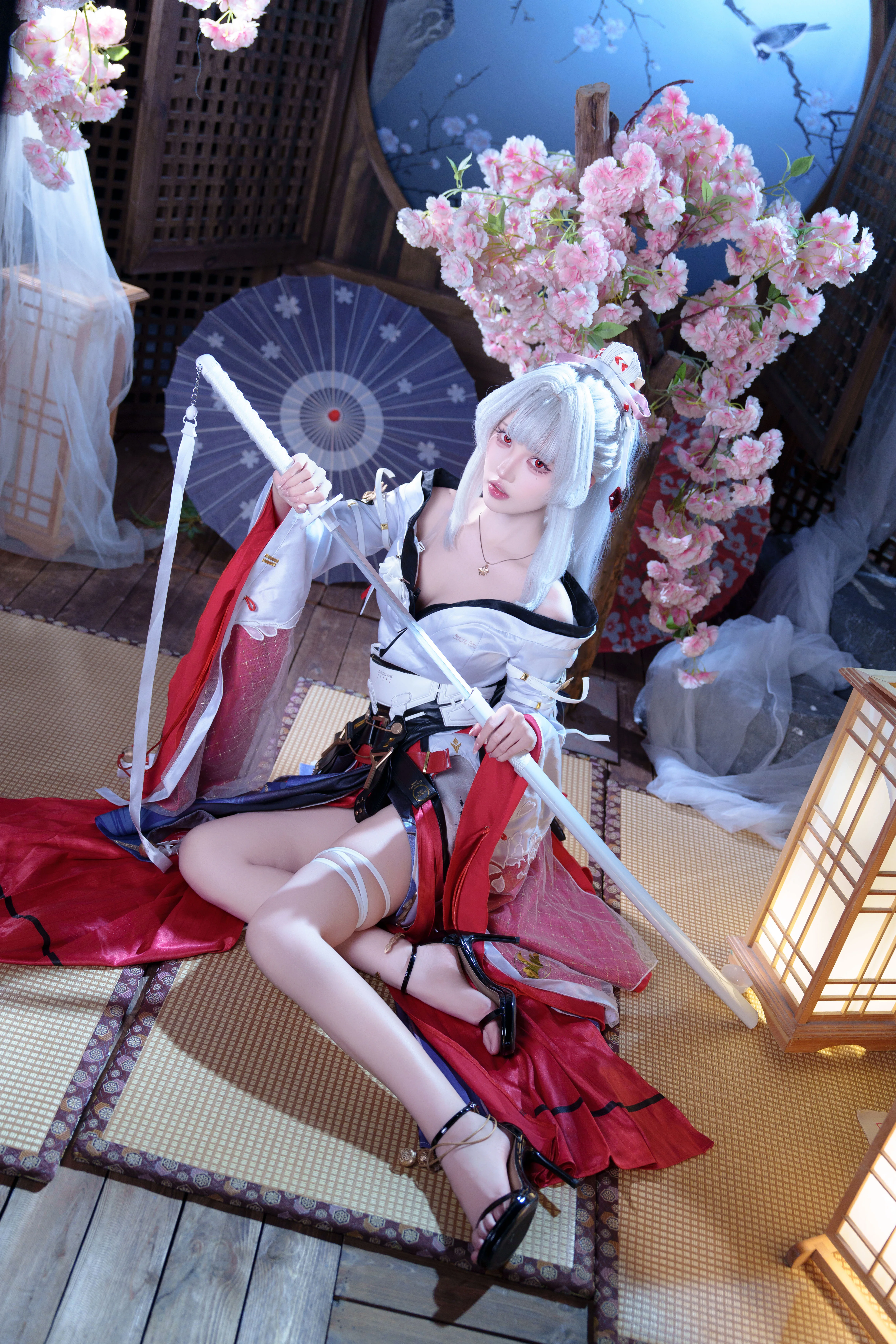 【绯雪cos】巫女的命数，由我斩断