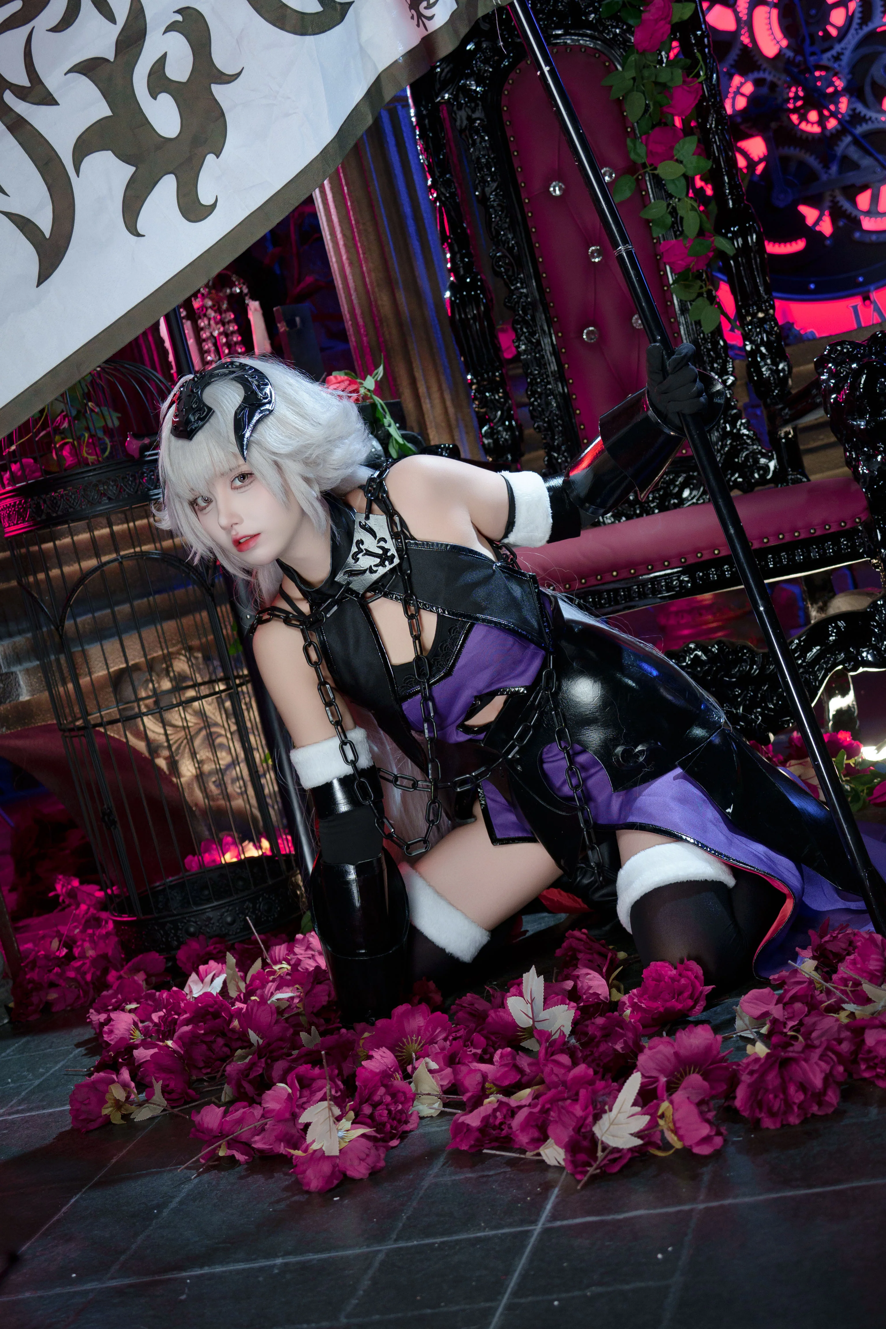 【贞德〔Alter〕cos】Fate Grand Order 暗黑圣女的反转魅力 - 第 1 张