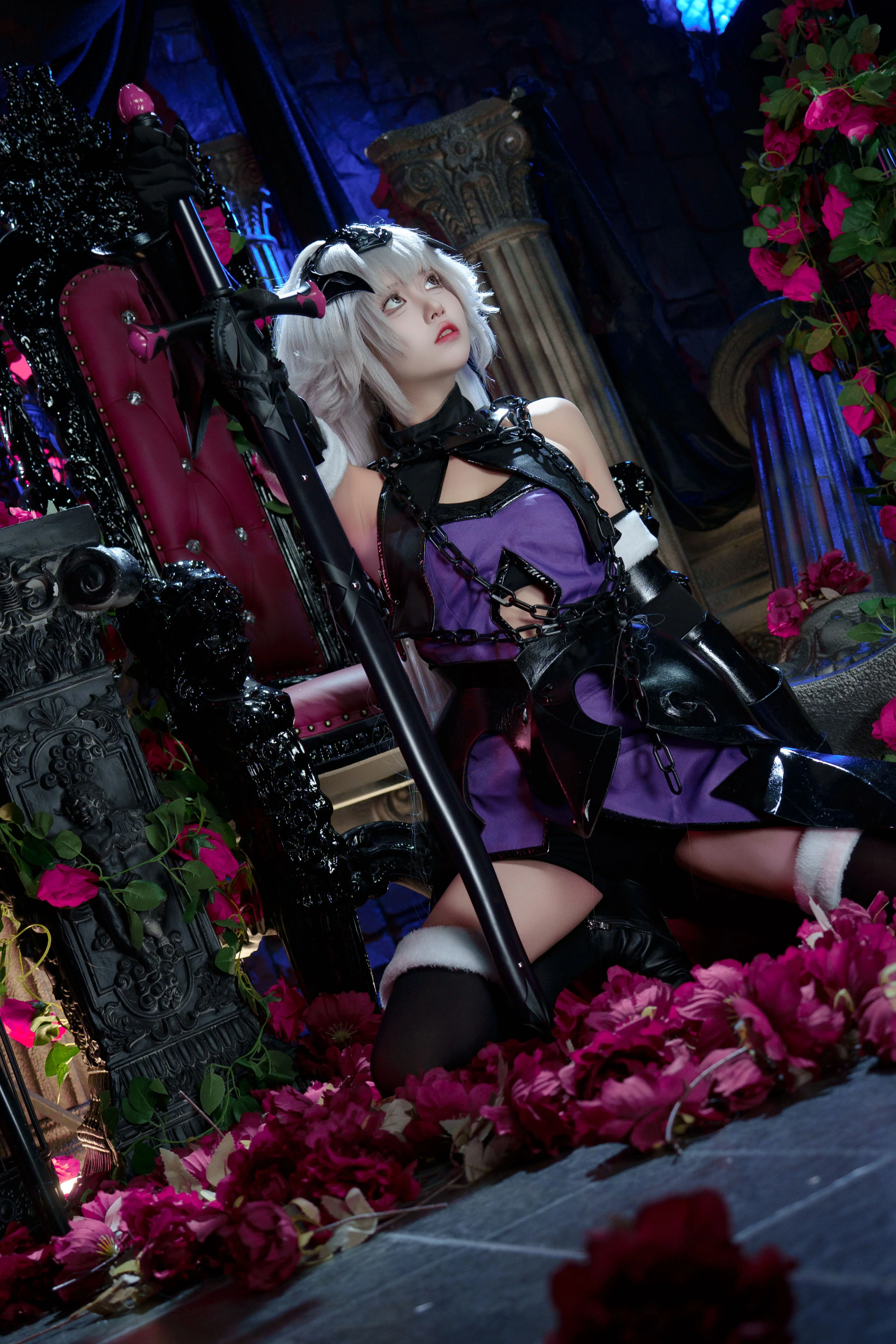【贞德〔Alter〕cos】Fate Grand Order 暗黑圣女的反转魅力 - 第 4 张