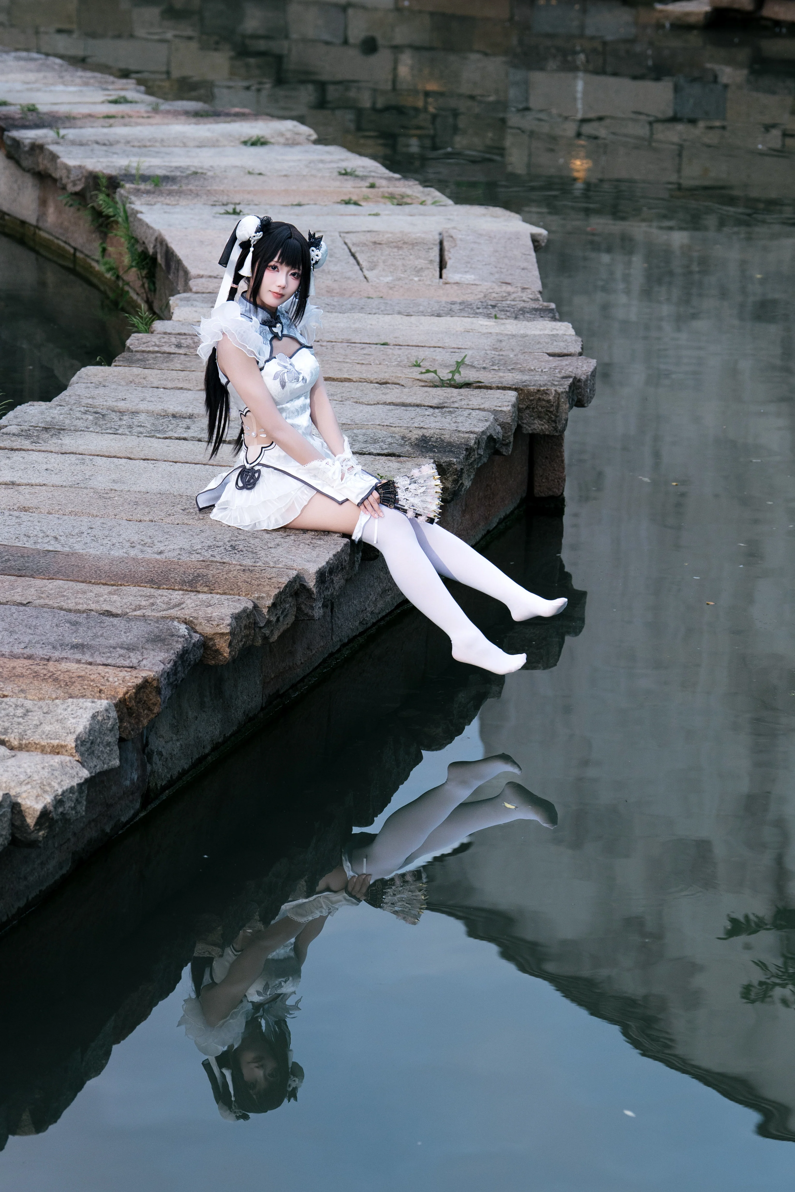 【殷紫萍cos】永劫无间的白月光，玉髓冰心实拍记录 - 第 4 张