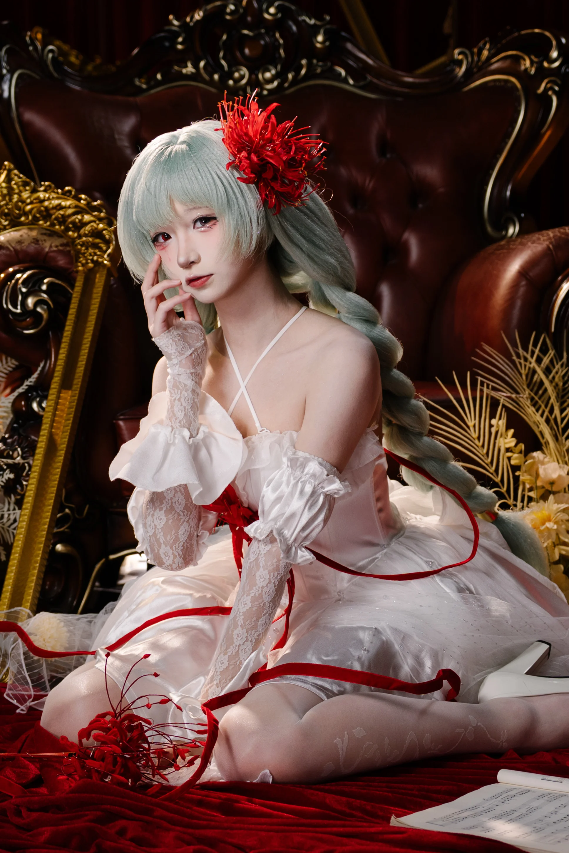 【弗洛洛cos】《鳴潮》生命不滅的輕歌禮服正片分享 - 第 1 張
