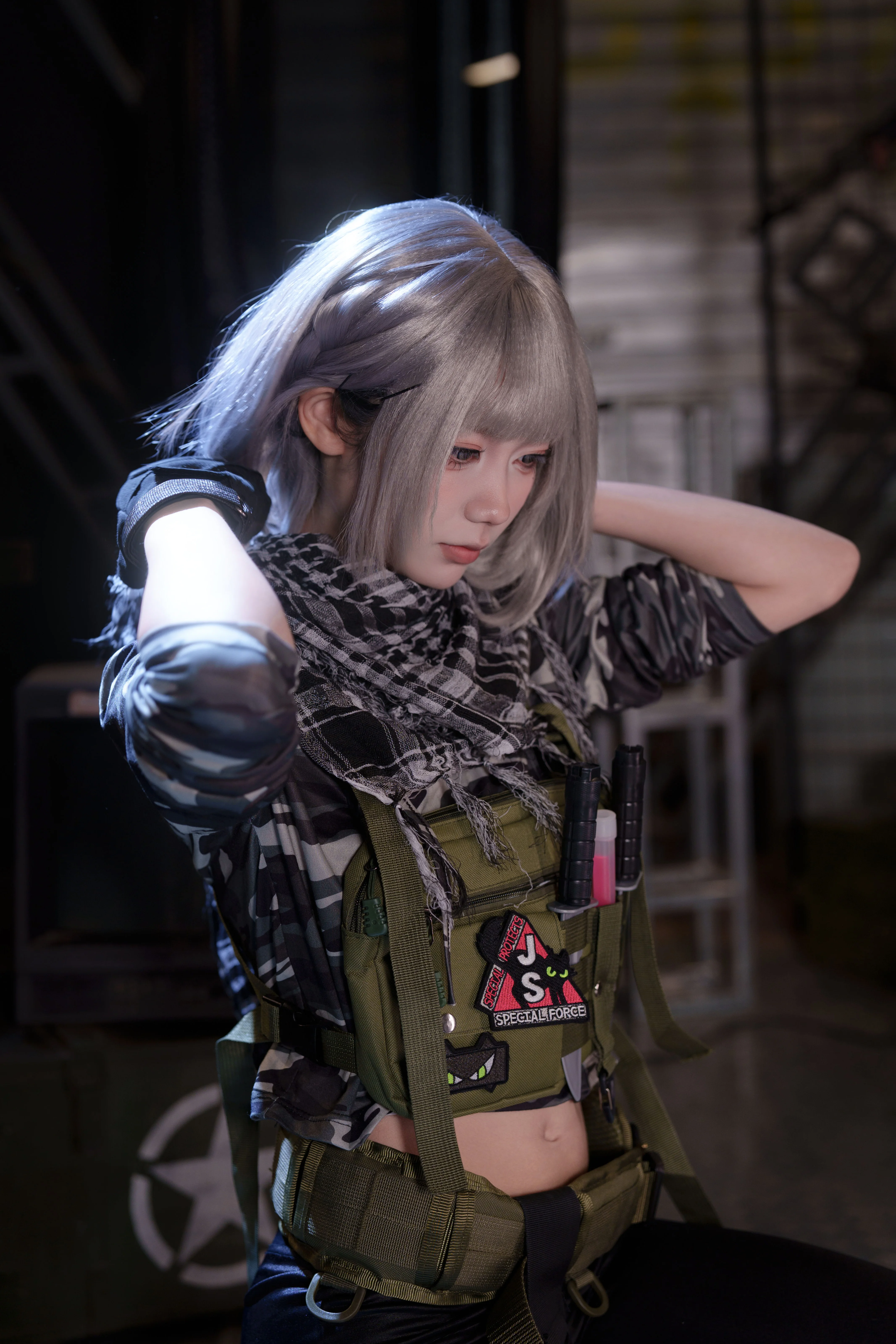 【麦晓雯cos】三角洲行动原皮战术少女 - 第 10 张