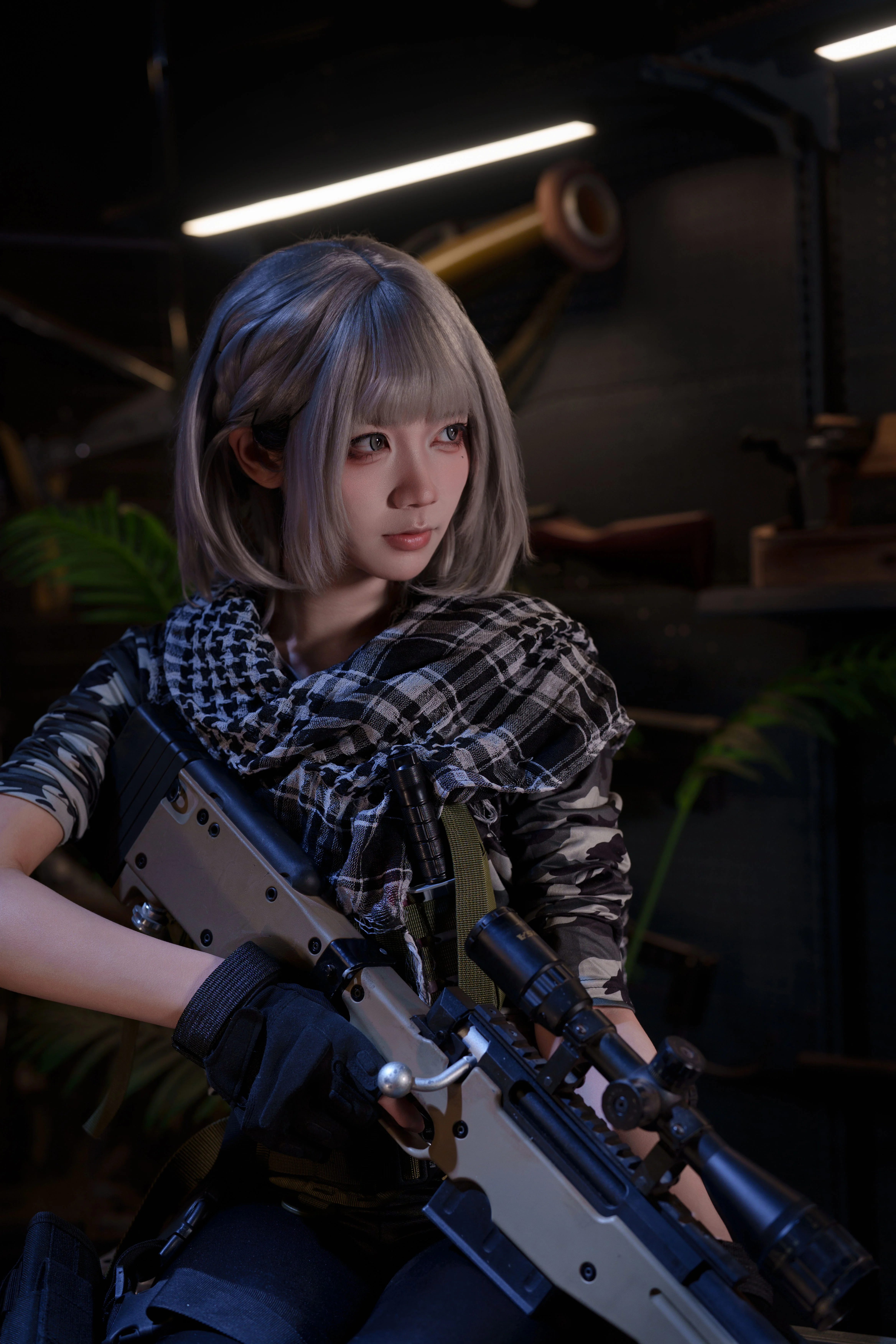 【麦晓雯cos】三角洲行动原皮战术少女 - 第 9 张