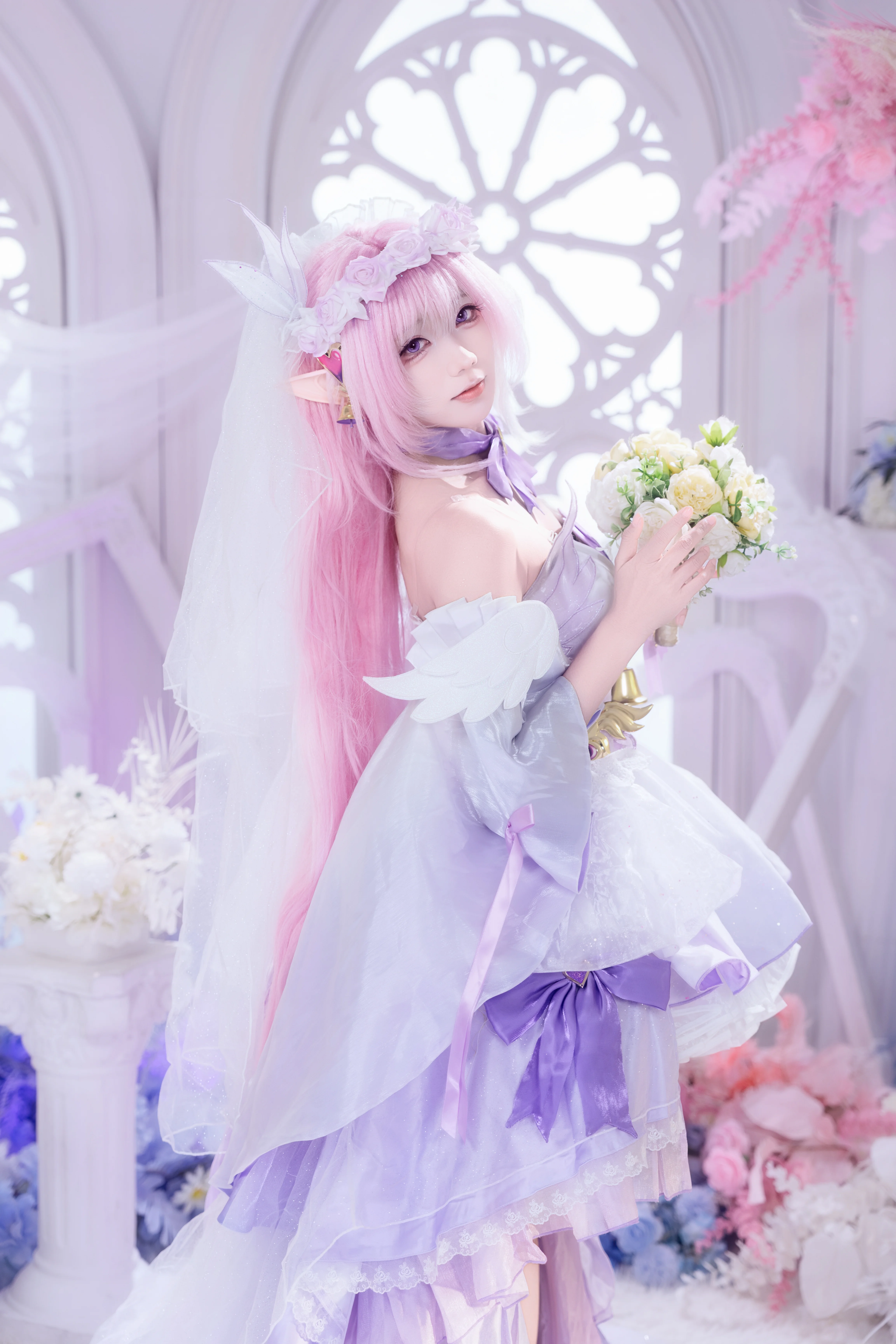 【爱莉希雅cos】崩坏3花间颂歌，用影像记录如花般绽放的时刻