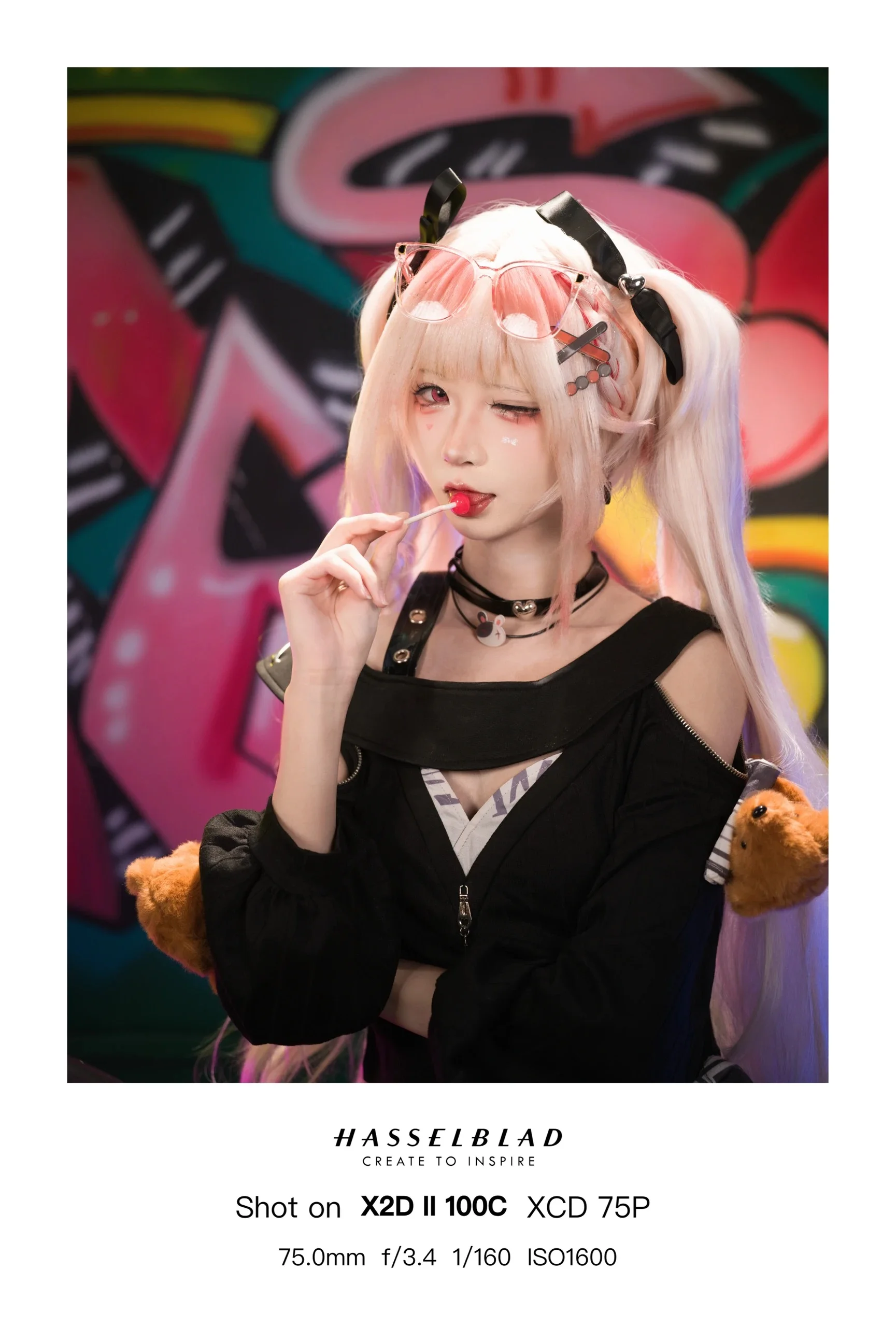 【花火cos】崩坏星穹铁道的甜梦电波，哈苏镜头下的俏皮瞬间 - 第 1 张