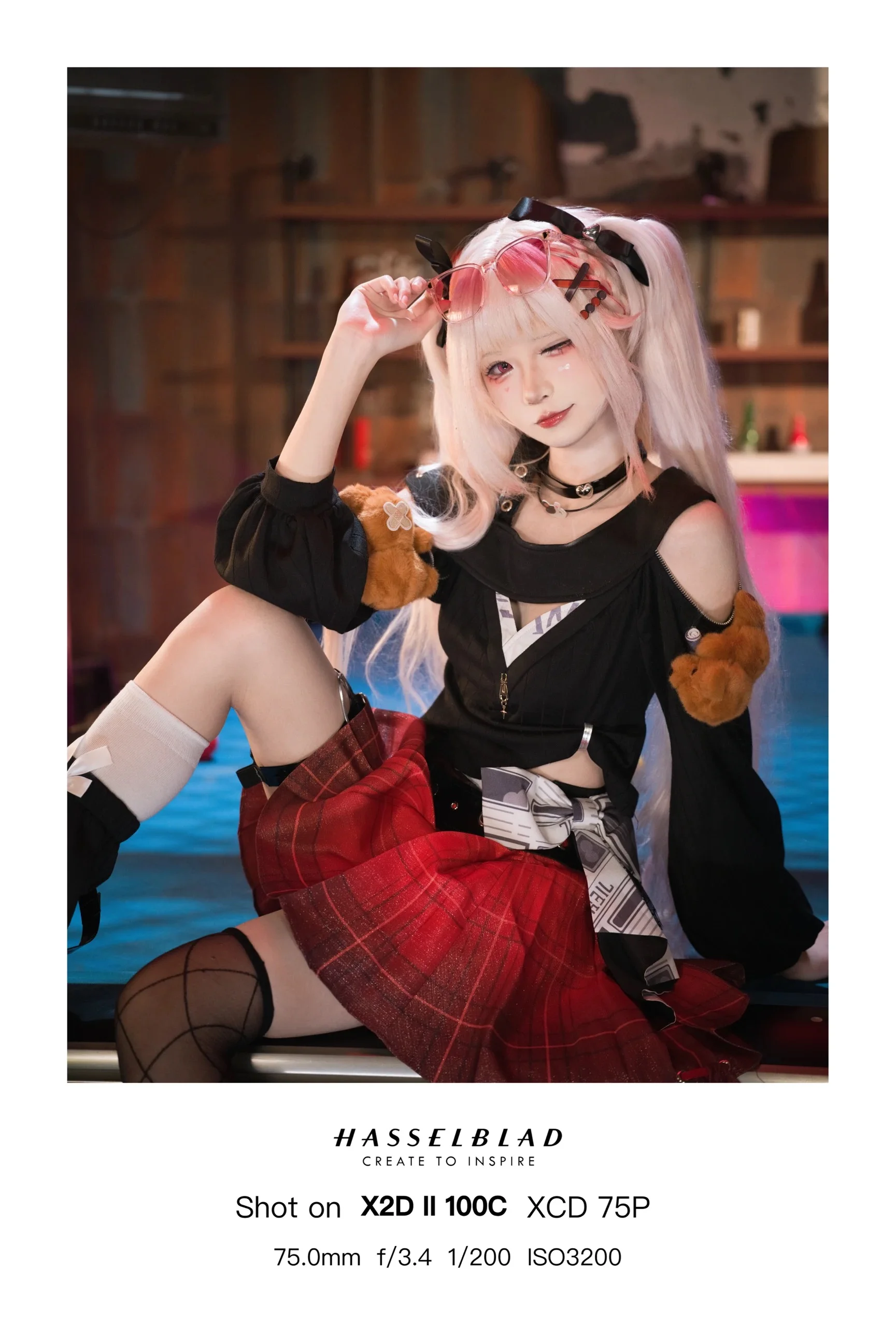 【花火cos】崩坏星穹铁道的甜梦电波，哈苏镜头下的俏皮瞬间 - 第 7 张