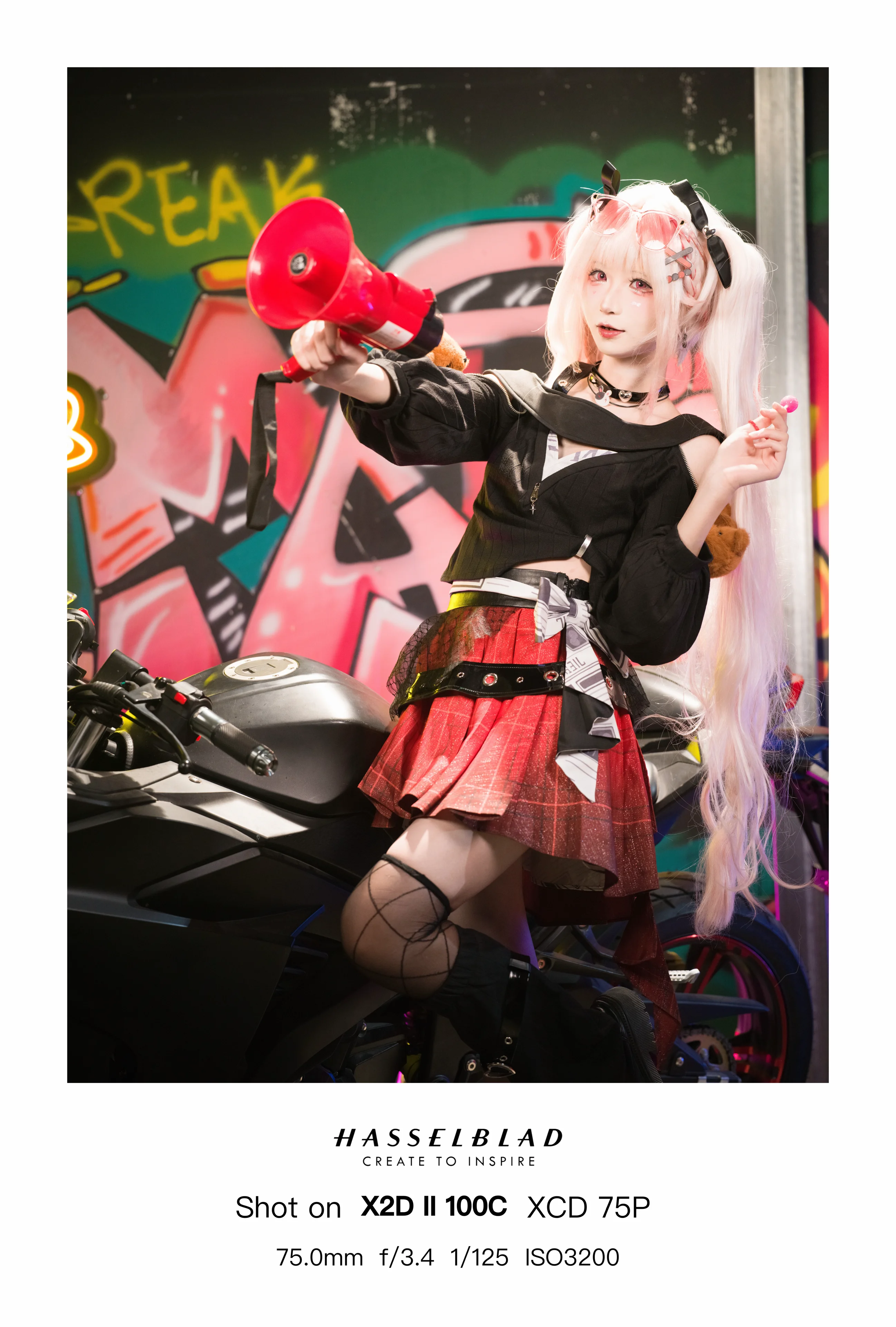 【花火 コスプレ】『崩壊：スターレイル』スイート・ドリーム・ウェーブ衣装、バイクとネオンが織りなす二重世界 - 3 枚目