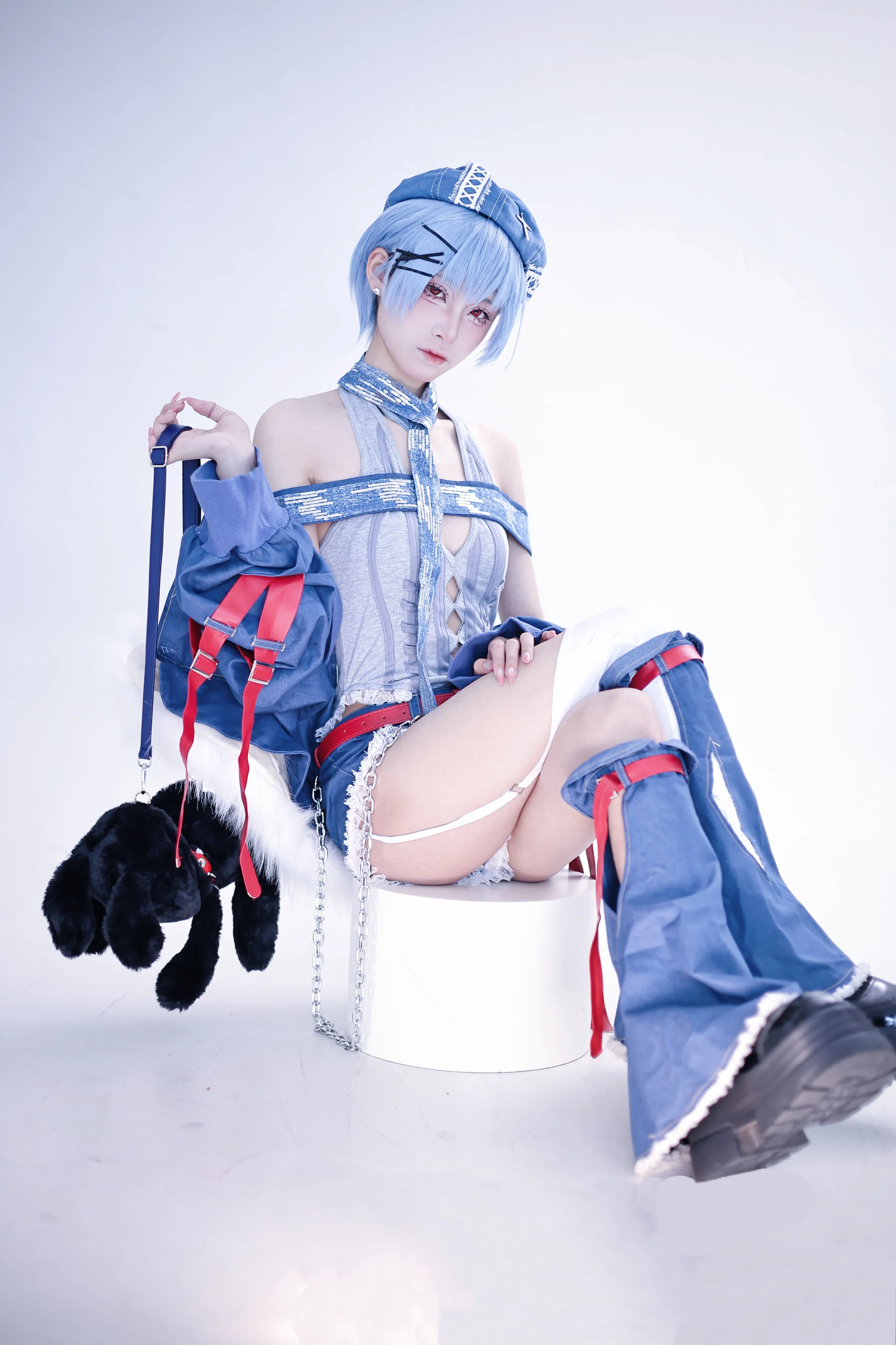 【绫波丽cos】EVA摇滚风，硬朗与柔和的平衡 - 第 3 张