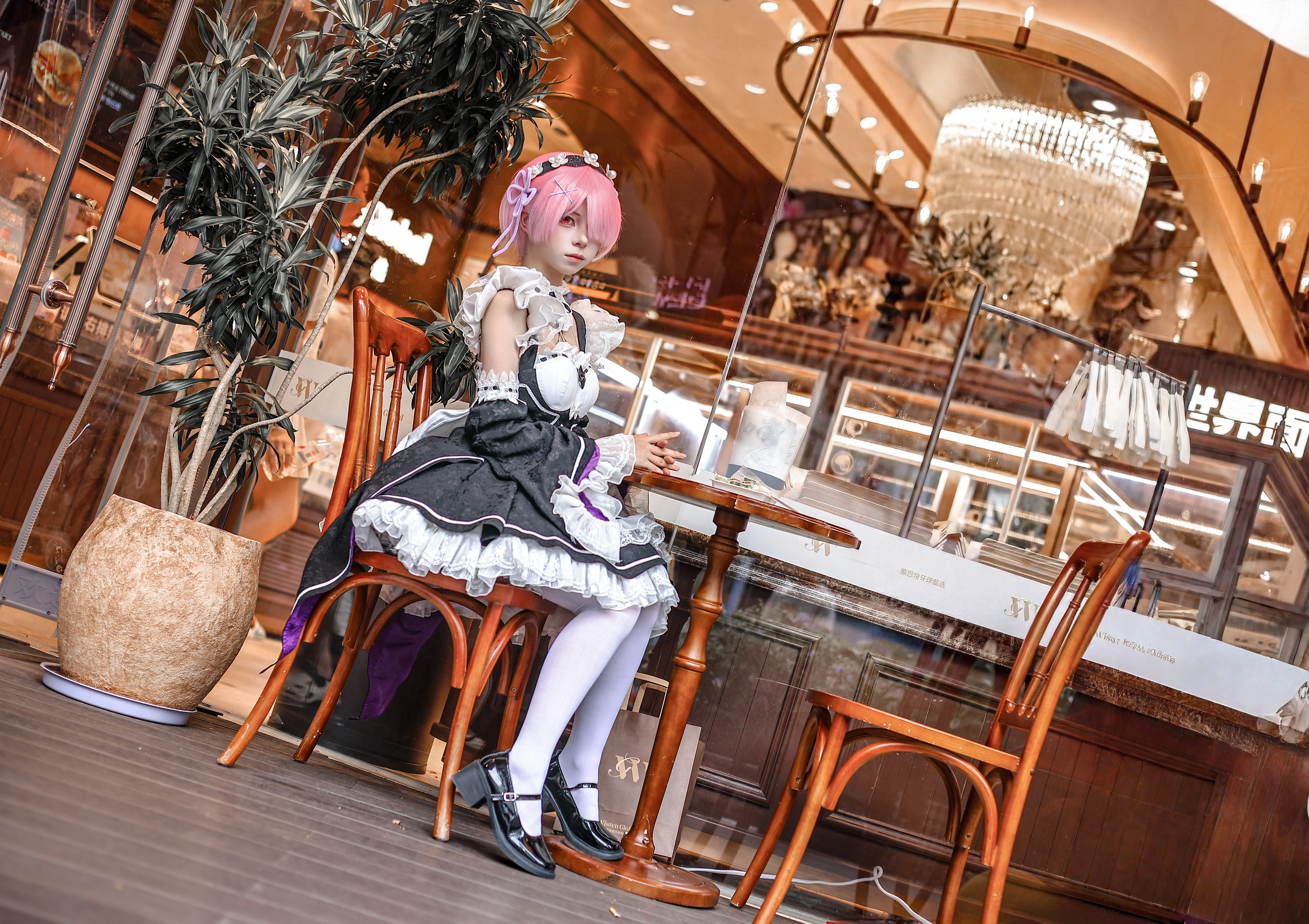 【拉姆cos】Re：从零开始的异世界生活，罗兹瓦尔宅邸女仆的午后 - 第 3 张