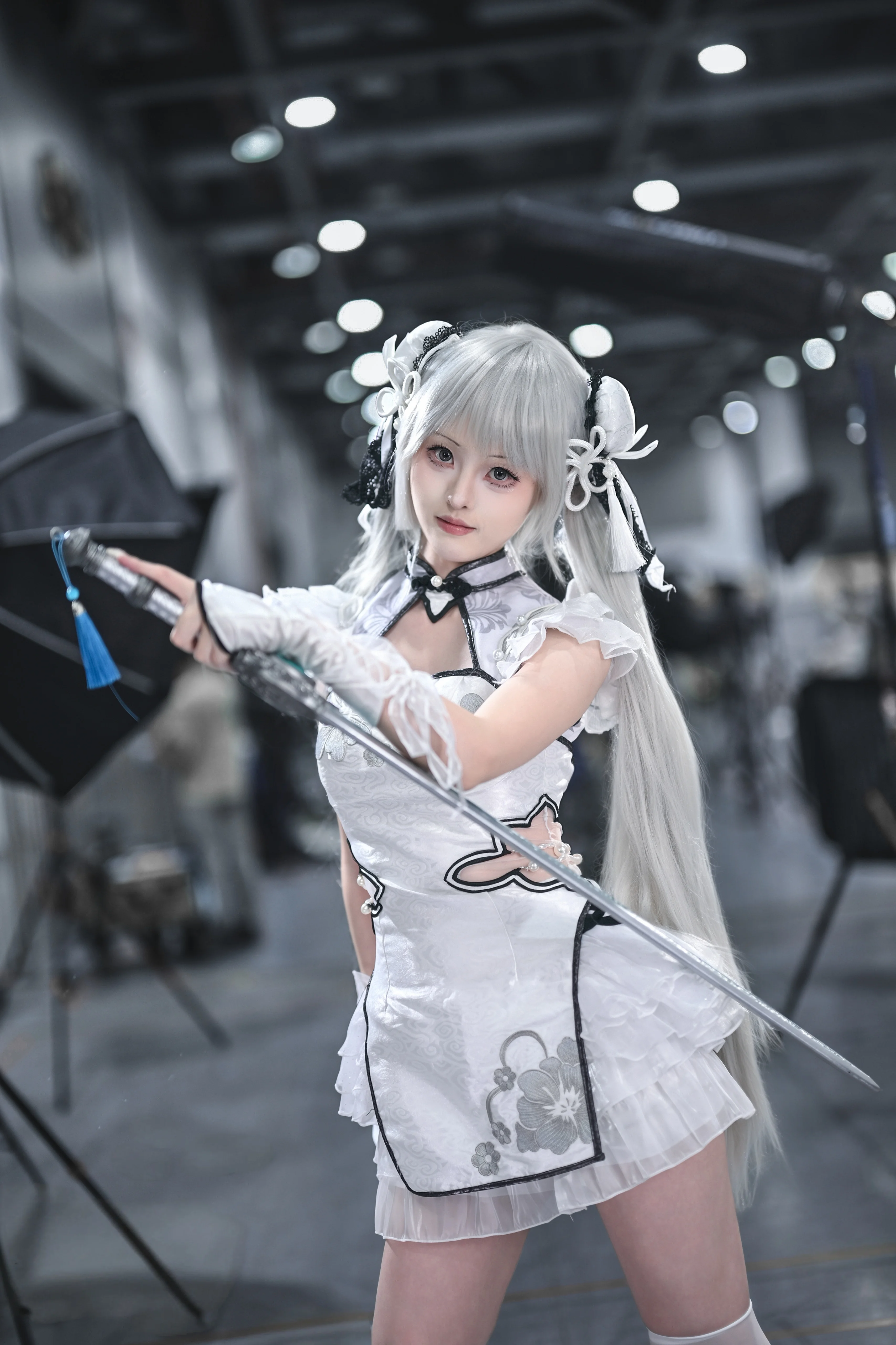 【殷紫萍cos】永劫无间玉髓冰心造型的棚拍记录 - 第 4 张
