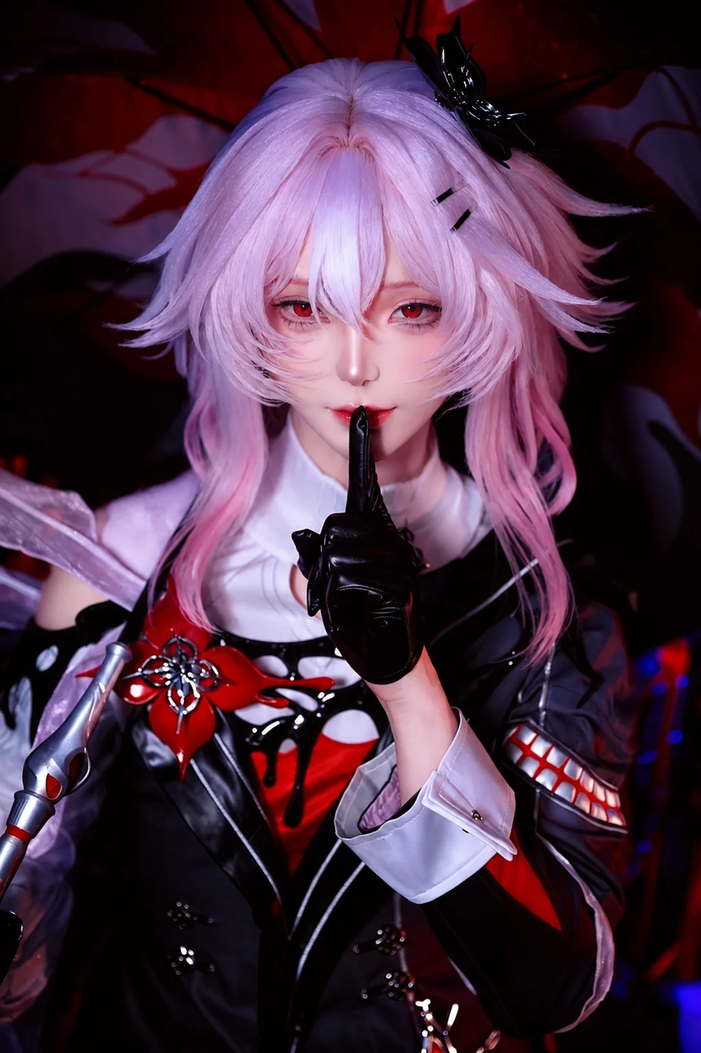 [Evernight Cosplay] Honkai: Star Rail—The Dark Night Power of Black and Red Gothic Style - Image 1