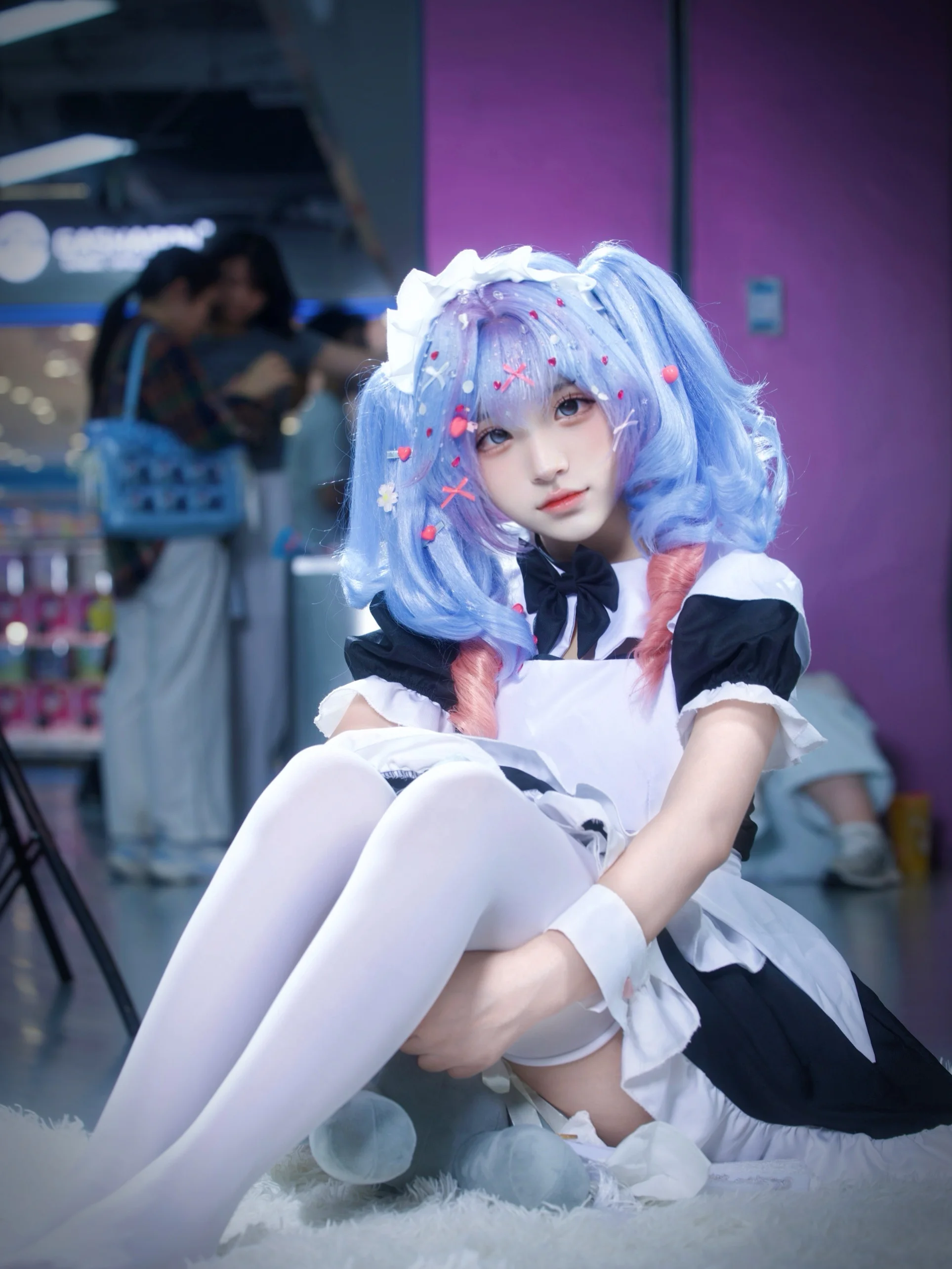 【Hatsune Miku Cosplay】Classic Vocaloid Style, The Sweet Maid in the Rabbit Hole - Image 1