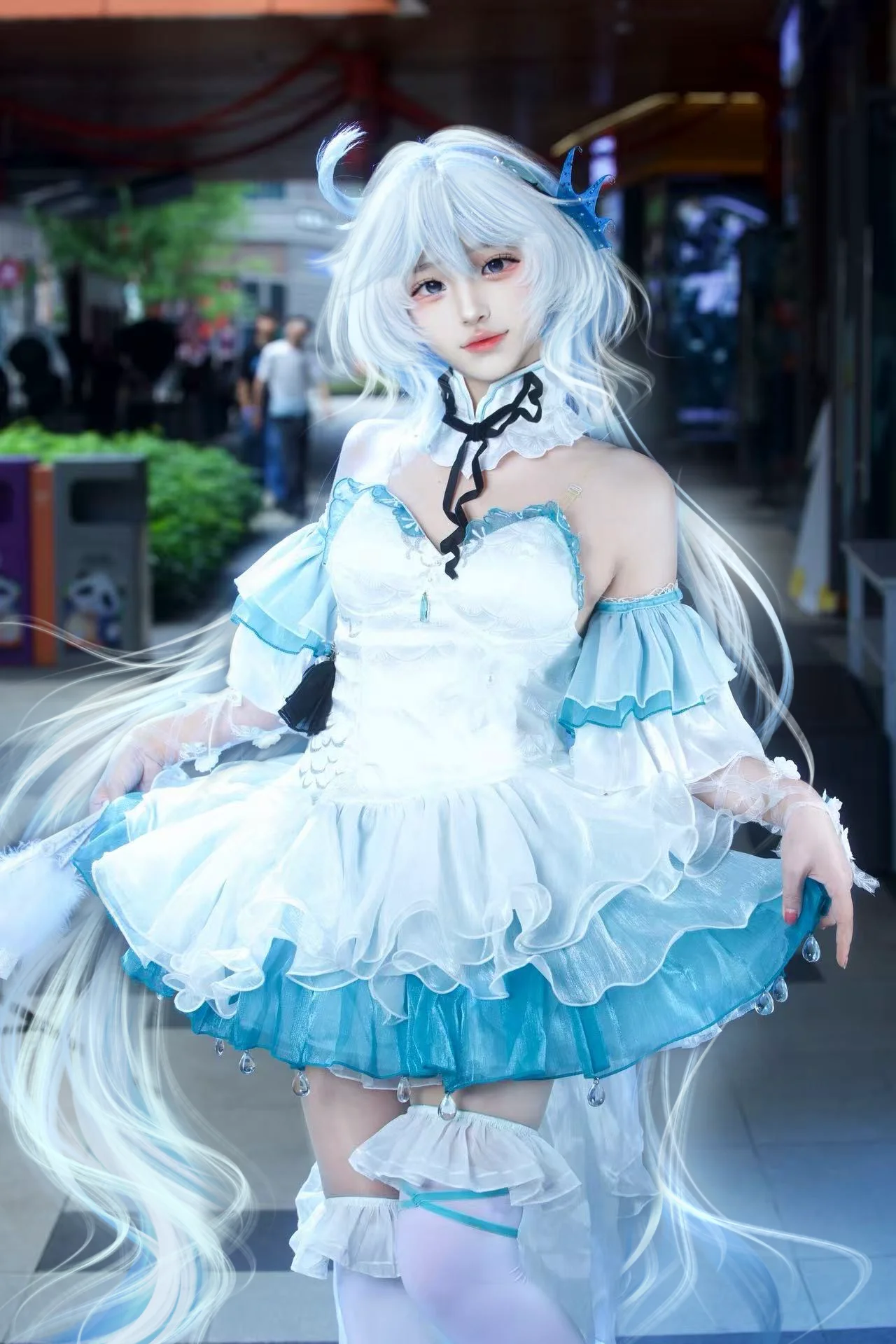 【芙宁娜cos】原神枫丹水神的漫展场照分享 - 第 1 张