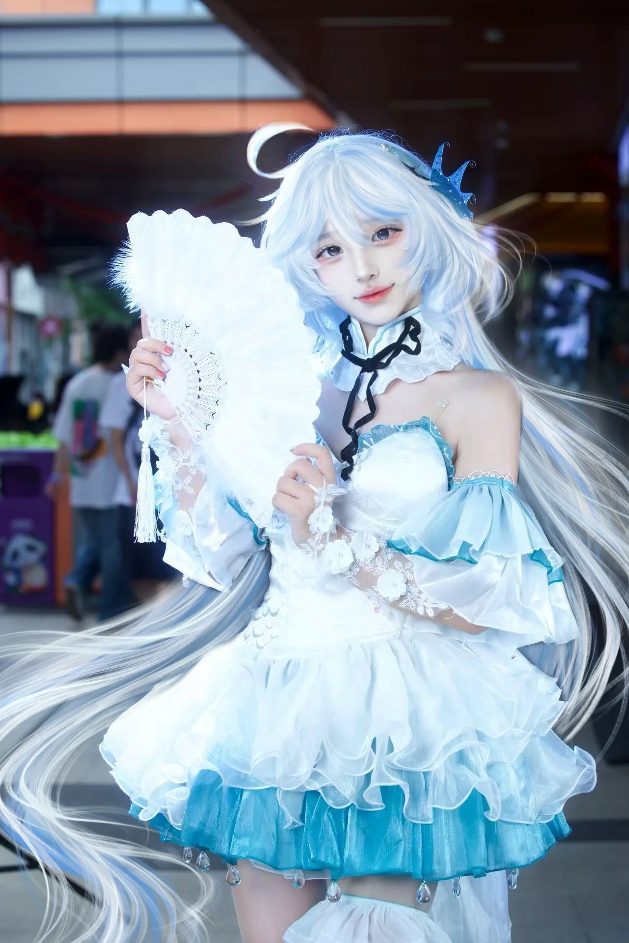 【芙宁娜cos】原神枫丹水神的漫展场照分享 - 第 2 张