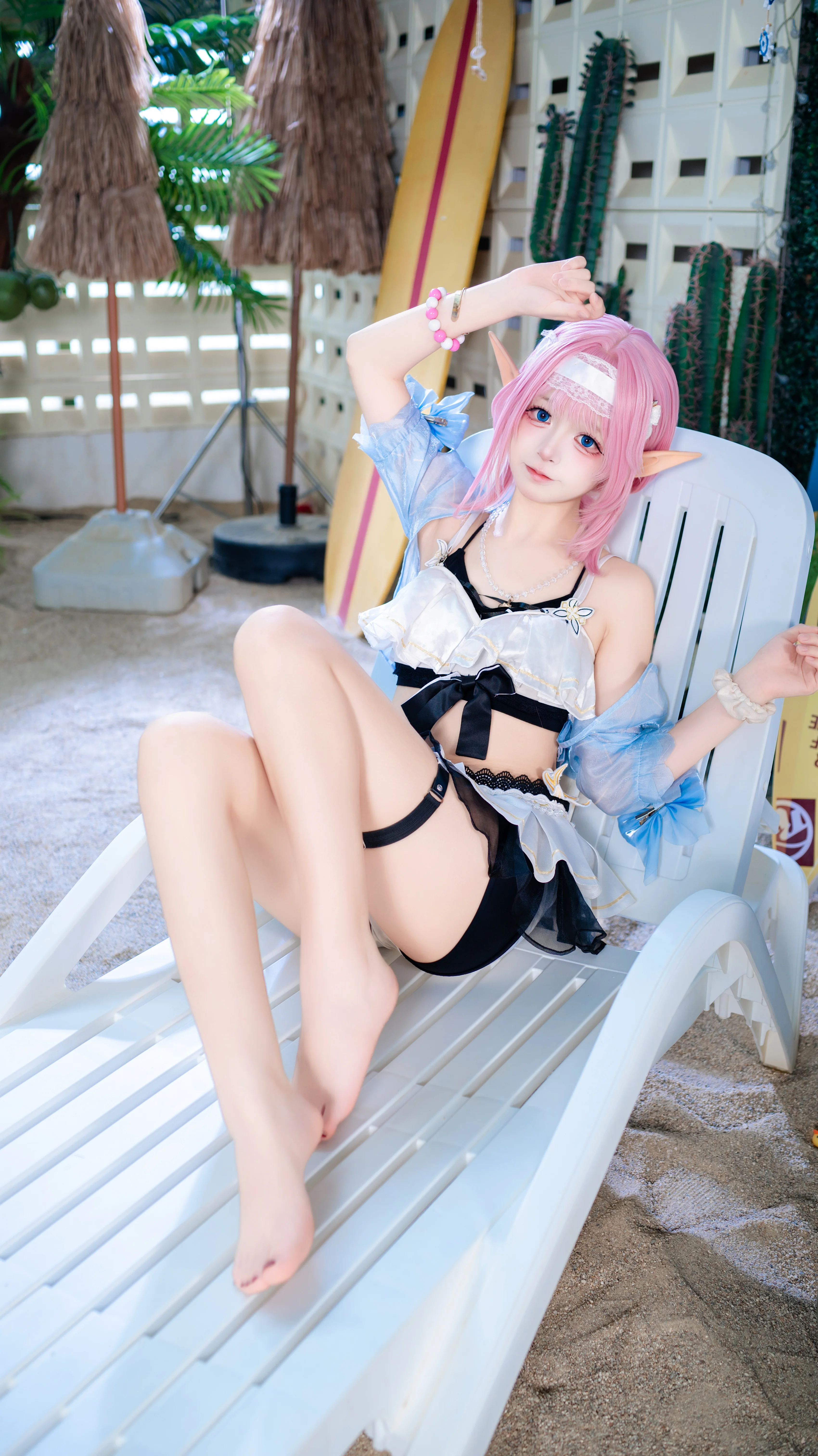 [Elysia Cosplay] Honkai Impact 3rd Summer Swimsuit, Restoring the Refreshing Moments of the Herrscher of Human: Ego - Image 1