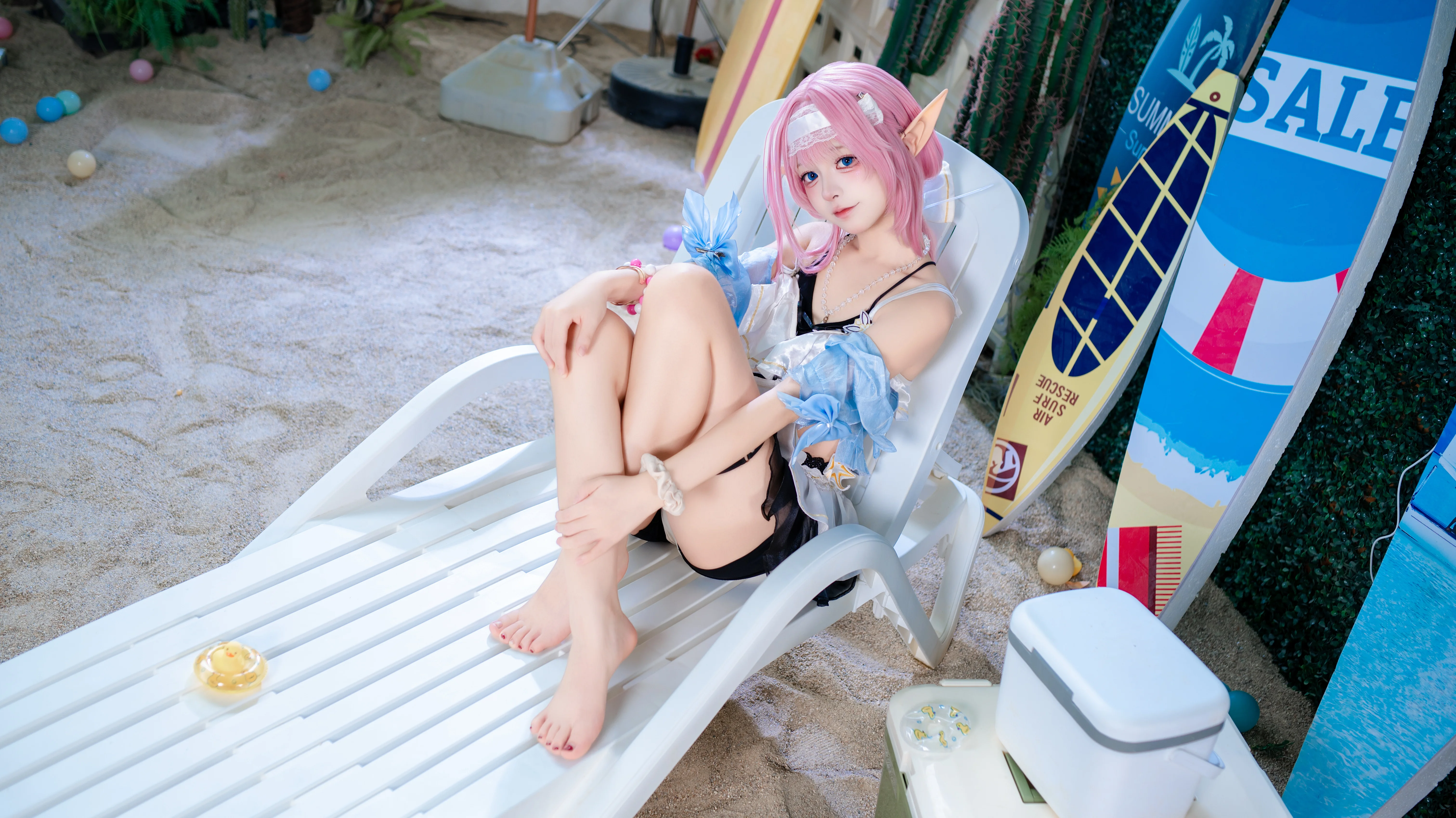 [Elysia Cosplay] Honkai Impact 3rd Summer Swimsuit, Restoring the Refreshing Moments of the Herrscher of Human: Ego - Image 3