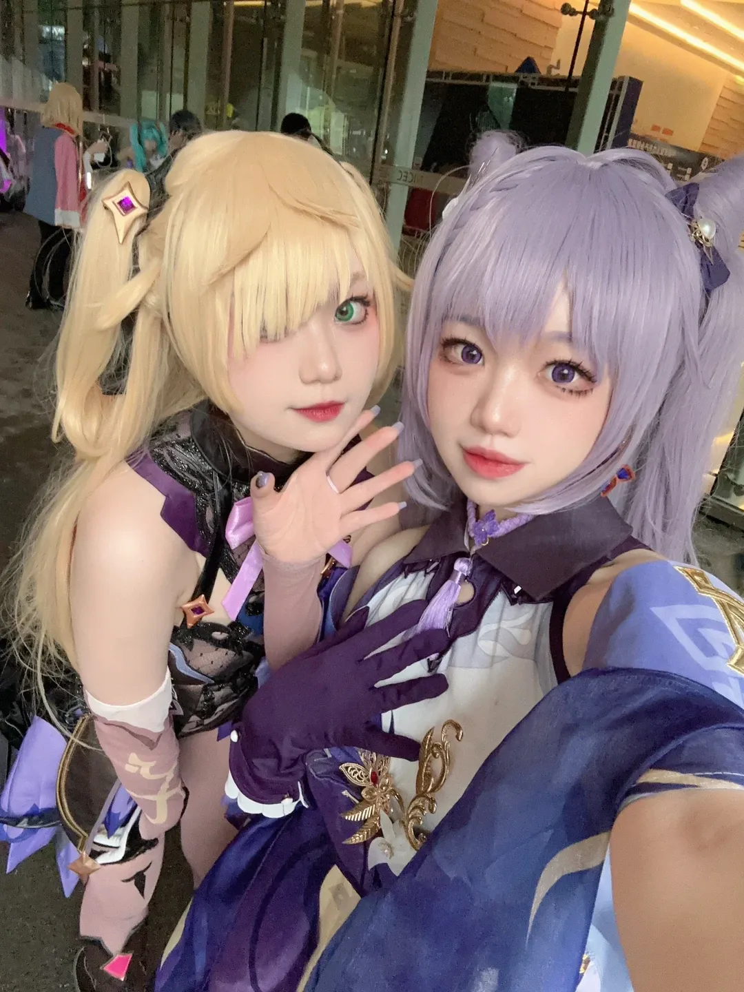 【刻晴cos】原神角色菲谢尔贴贴 - 第 3 张