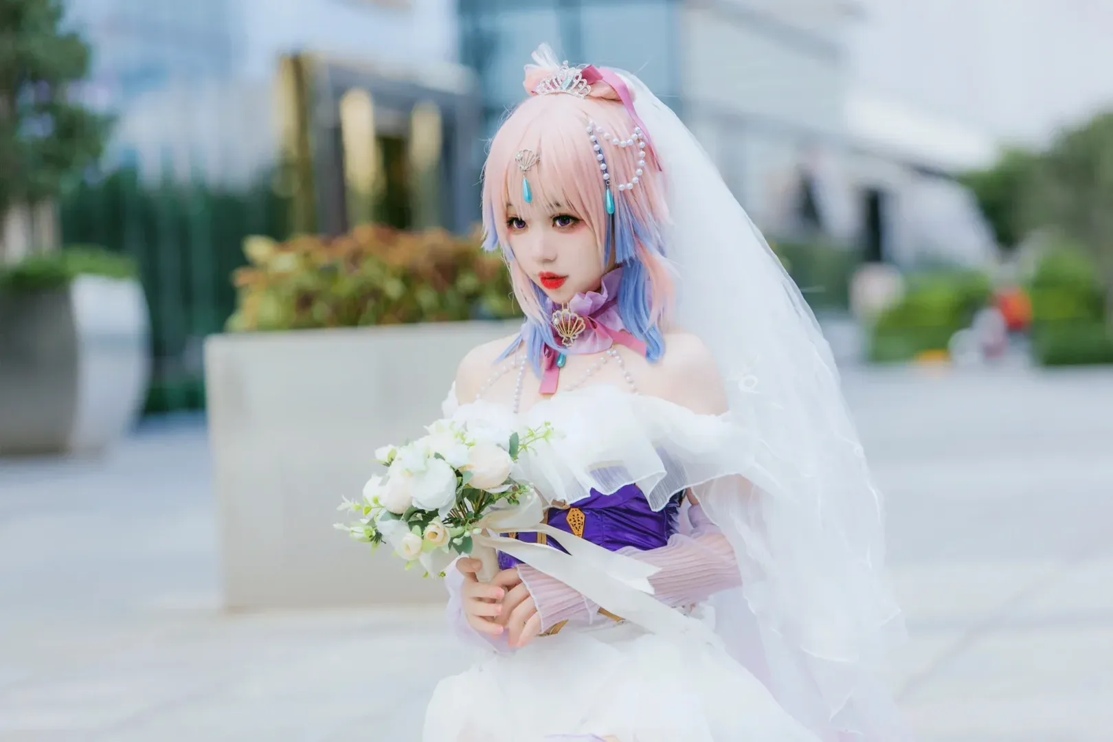 【原神珊瑚宫心海cos】miyosummer第一天花嫁记录 - 第 7 张