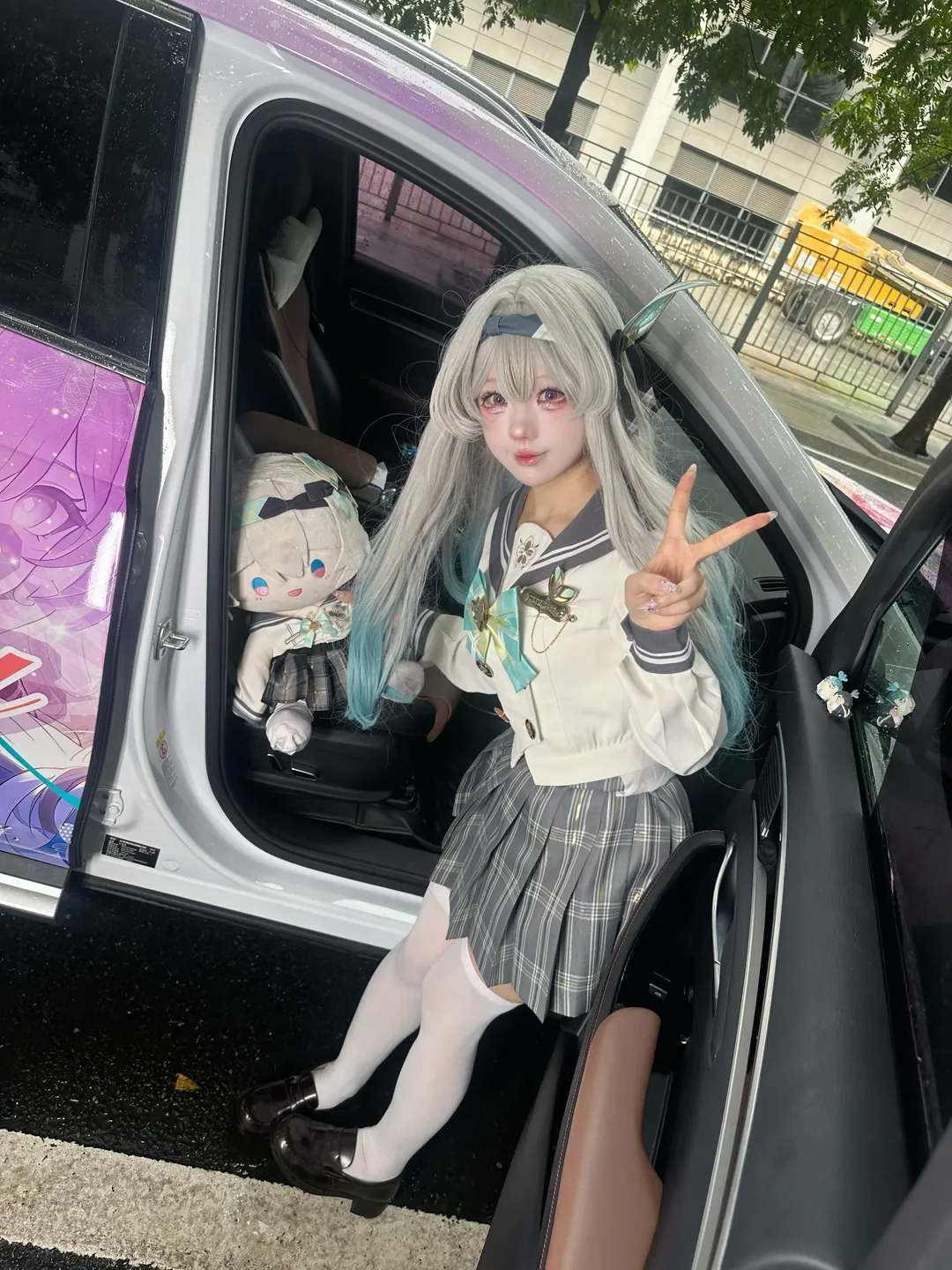 【流螢cos】崩壞星穹鐵道的車娘日常，花嫁與JK雙倍快樂 - 第 2 張