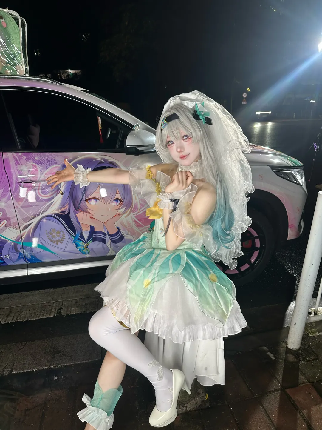 【流螢cos】崩壞星穹鐵道的車娘日常，花嫁與JK雙倍快樂 - 第 3 張