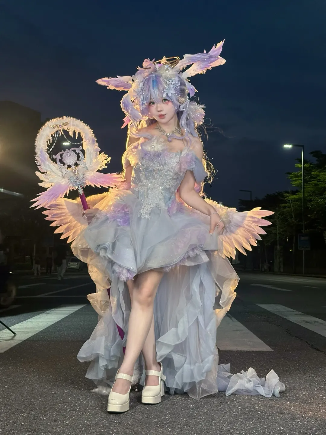 【知更鸟cos】崩坏星穹铁道，佛山CPG蓝调时刻拍摄记录 - 第 3 张