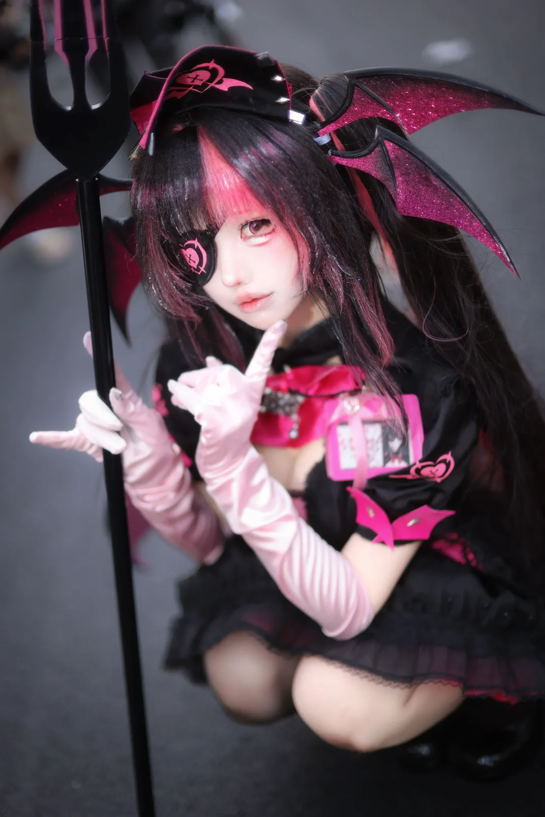 【莫里茨亲王cos】CPG08场照记录，碧蓝航线黑粉小恶魔 - 第 1 张