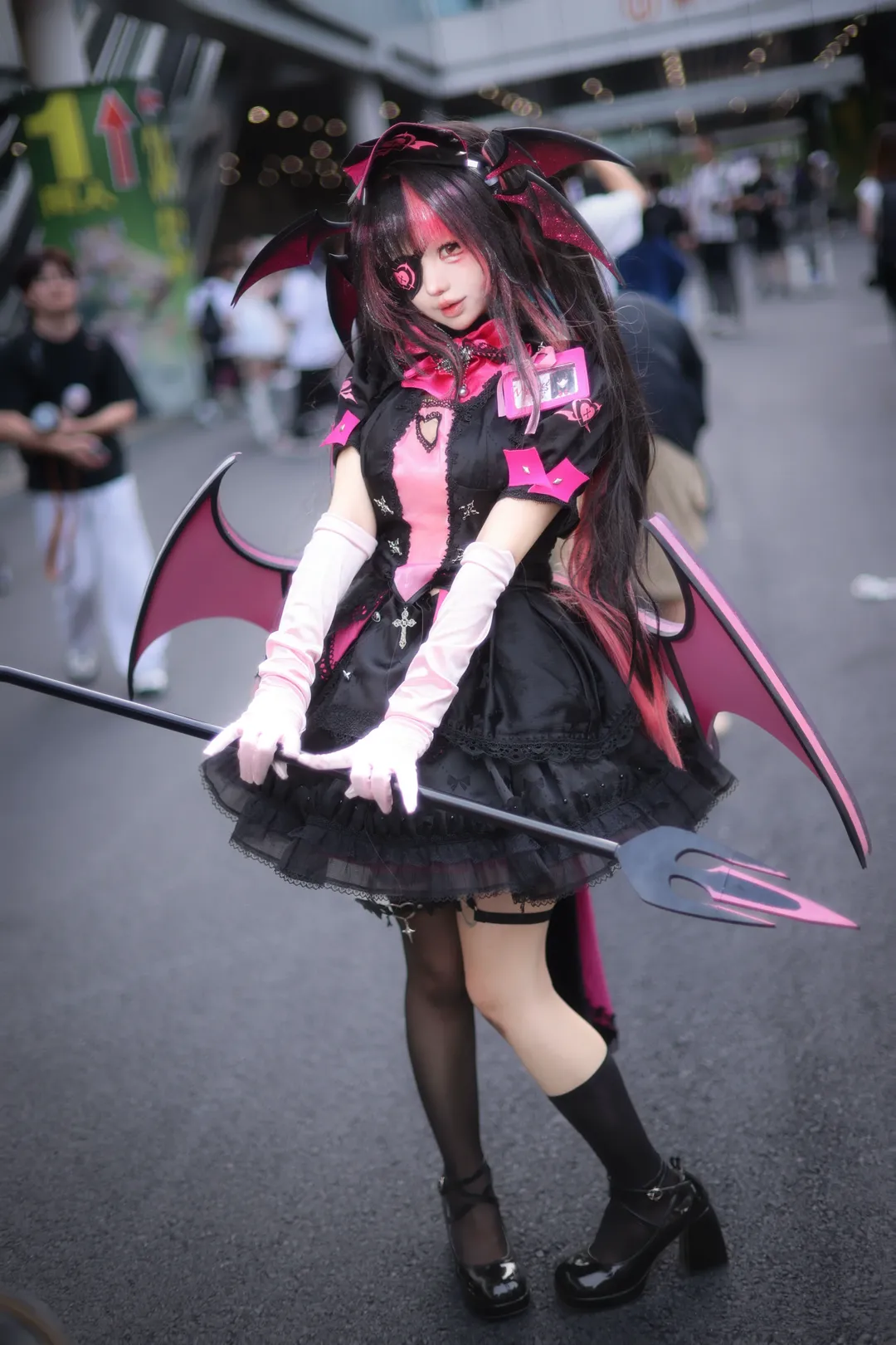 【莫里茨亲王cos】CPG08场照记录，碧蓝航线黑粉小恶魔