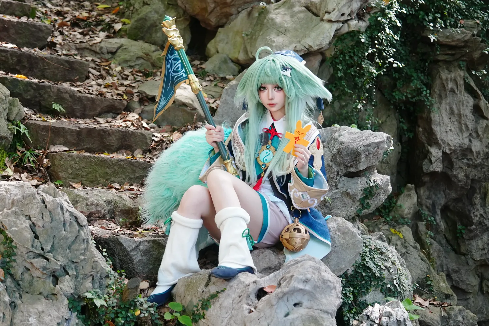 【藿藿cos】崩坏星穹铁道中的小狐狸，林间静谧抓拍