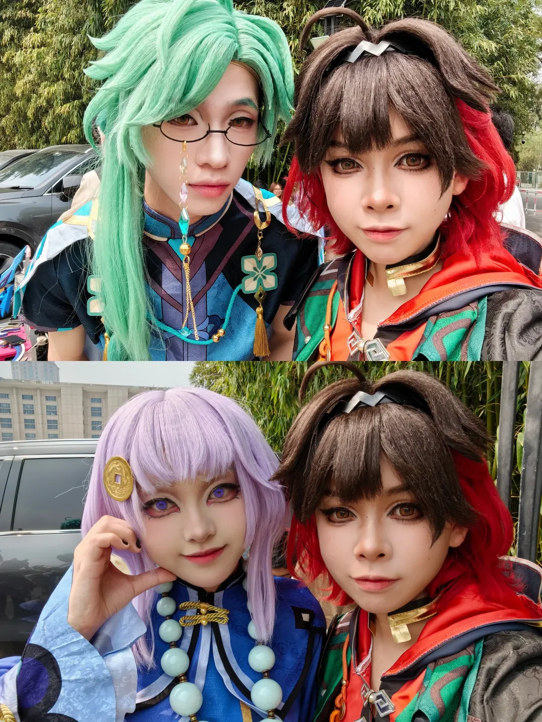 【嘉明cos】原神璃月全员团片，紫竹院实景拍摄记录 - 第 10 张