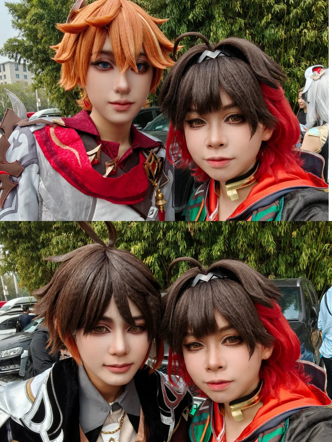 【嘉明cos】原神璃月全员团片，紫竹院实景拍摄记录 - 第 7 张