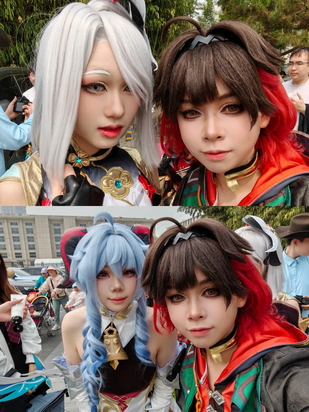 【嘉明cos】原神璃月全员团片，紫竹院实景拍摄记录 - 第 8 张
