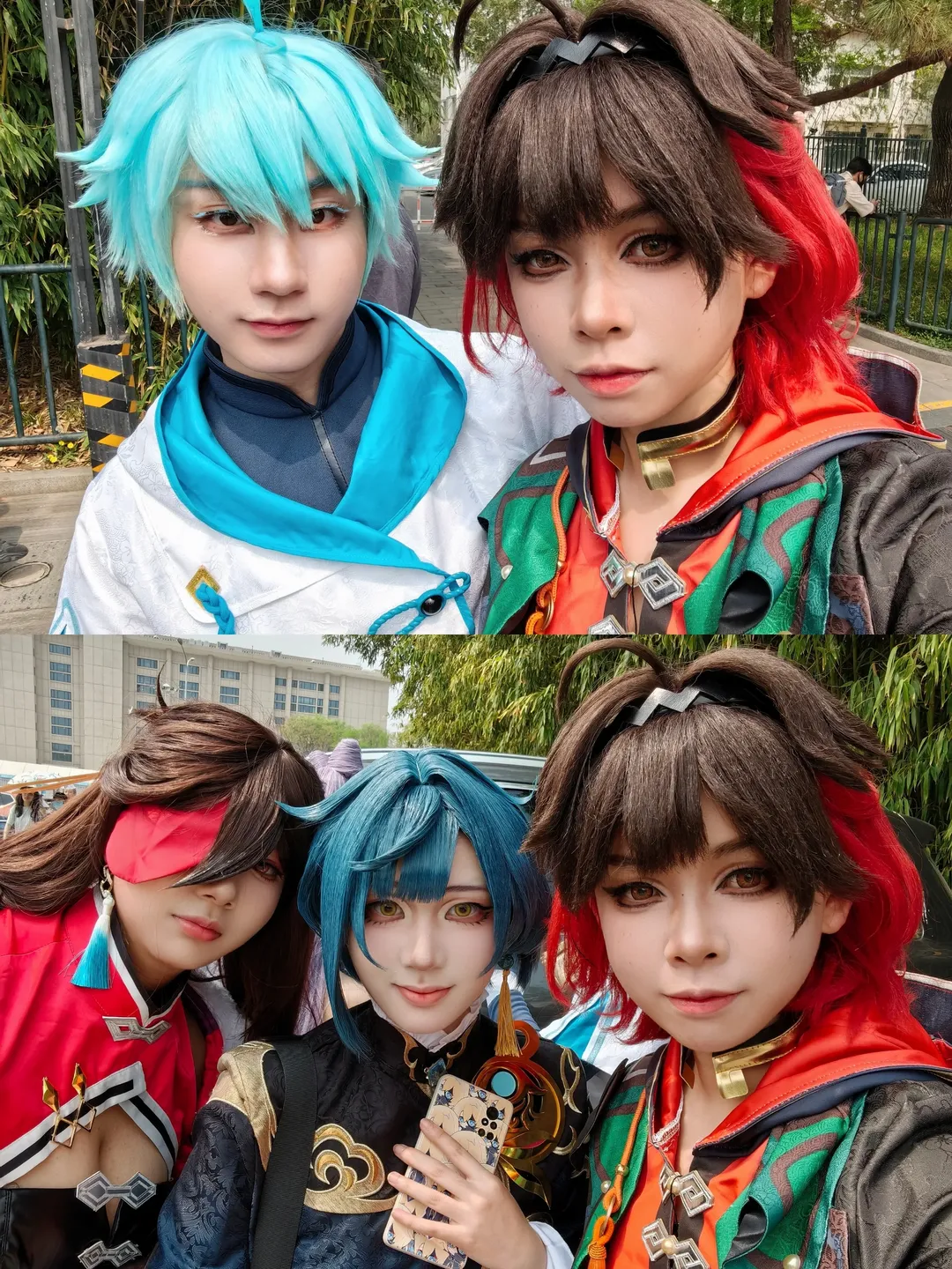【嘉明cos】原神璃月全员团片，紫竹院实景拍摄记录 - 第 9 张