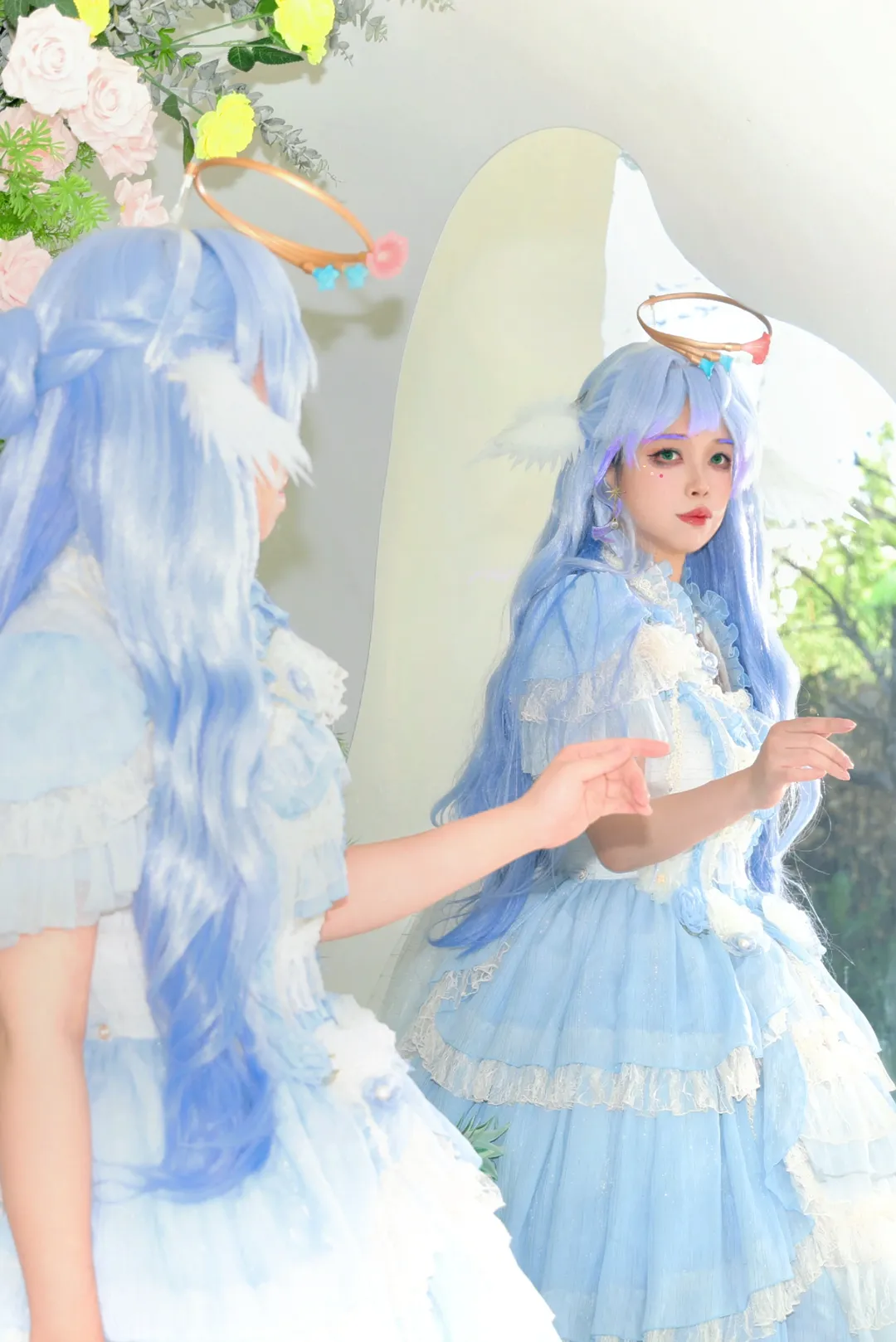 【知更鸟cos】崩坏星穹铁道知更鸟私设lolita花嫁拍摄记录