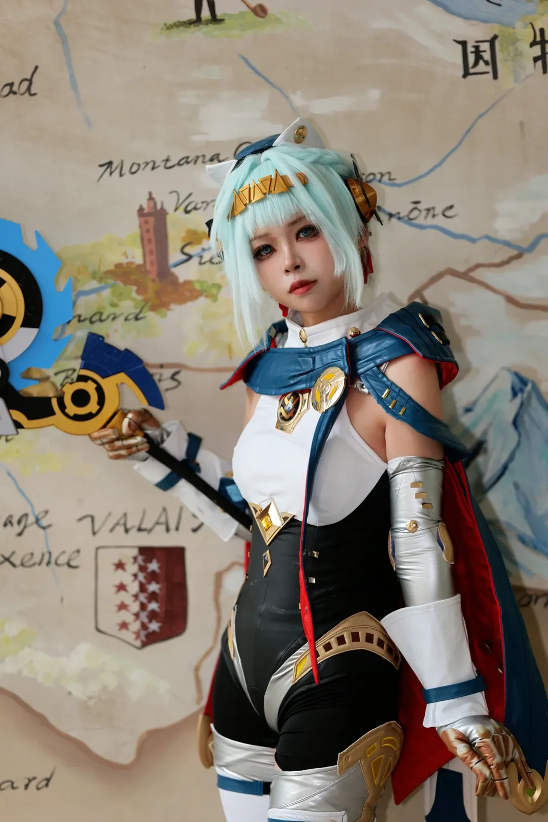 【伊涅芙cos】原神里的机械少女，自然感与装甲细节的碰撞