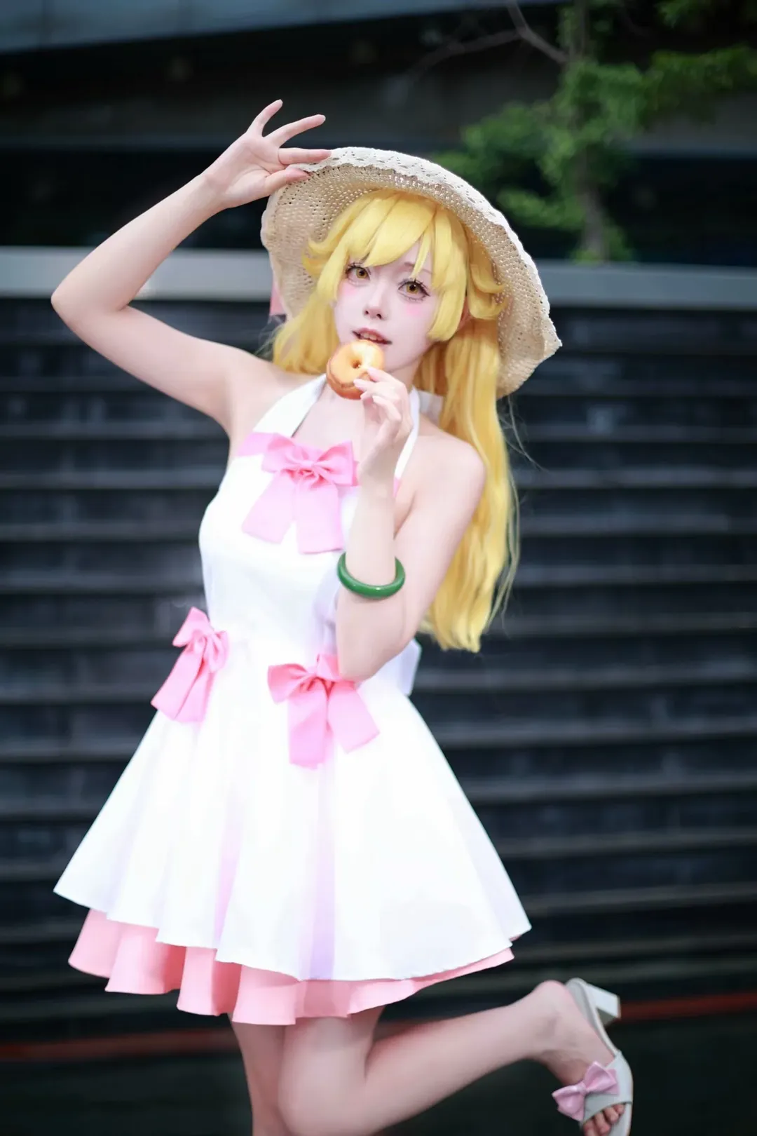 【忍野忍コスプレ】化物語の金髪吸血鬼、夏の街角アーカイブ - 10 枚目