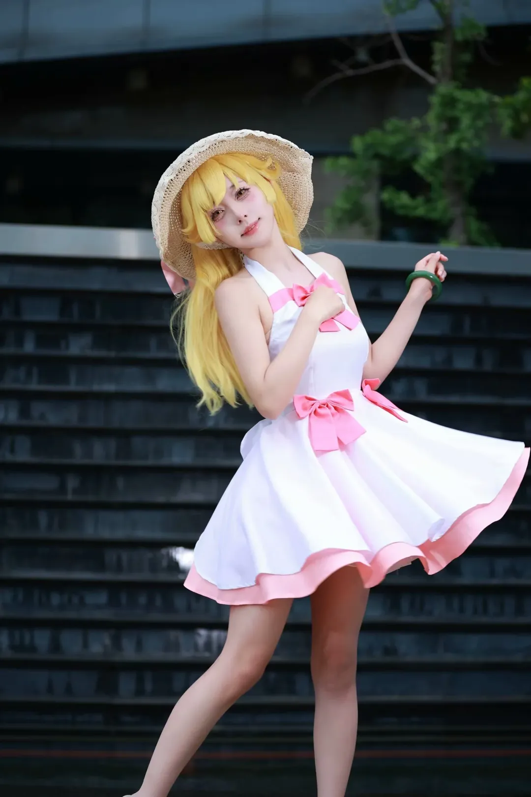 【忍野忍コスプレ】化物語の金髪吸血鬼、夏の街角アーカイブ - 11 枚目