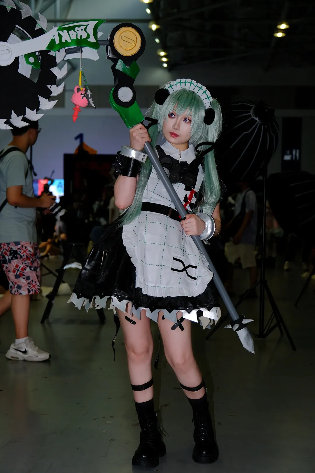 【Corin Wickes cosplay】Zenless Zone Zero: Chainsaw Housekeeping Maid Convention Combat Field Sharing - Image 11