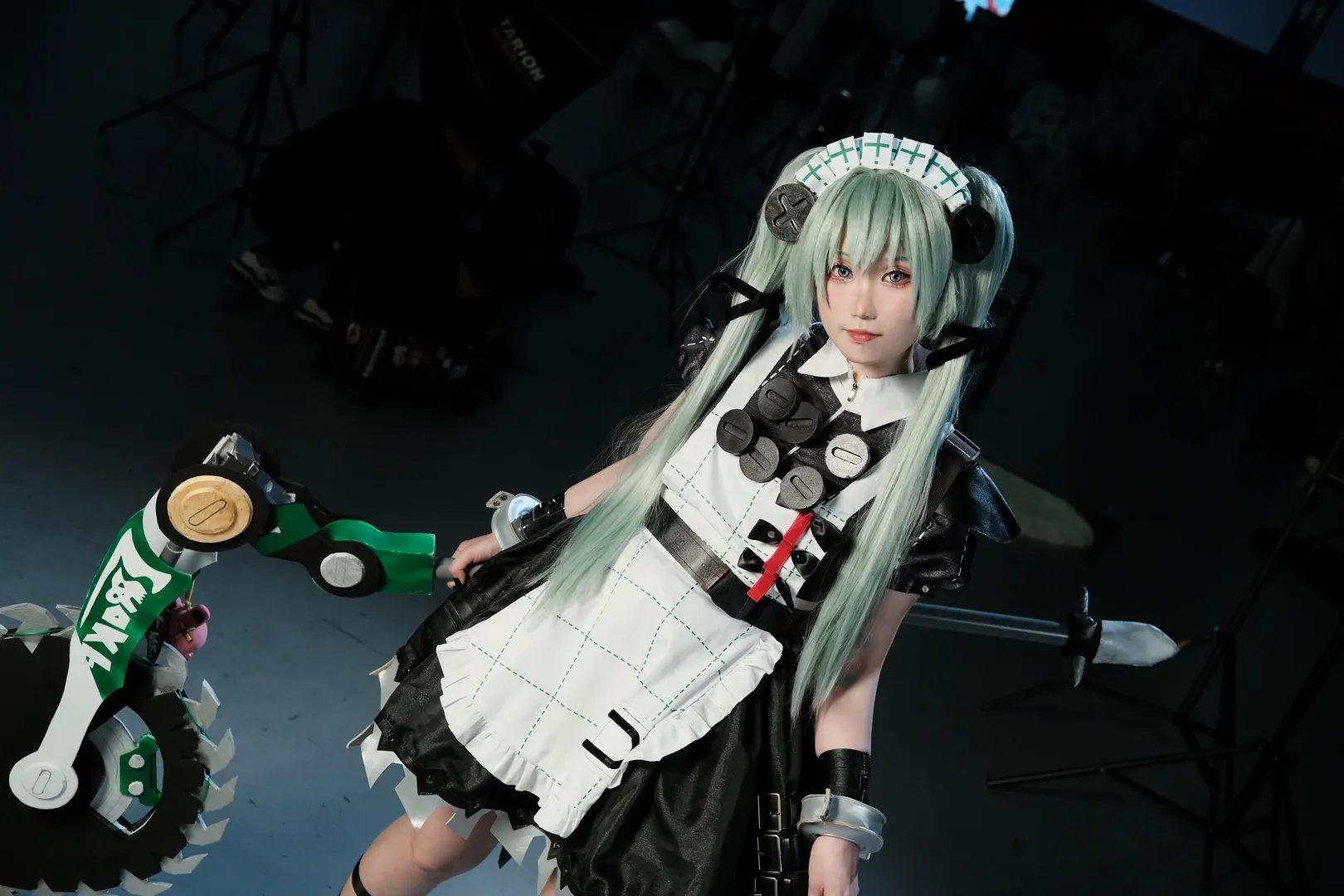 【Corin Wickes cosplay】Zenless Zone Zero: Chainsaw Housekeeping Maid Convention Combat Field Sharing - Image 2