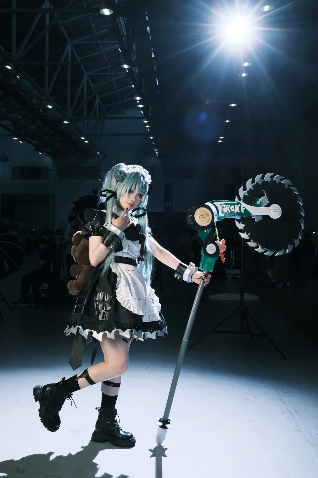 【Corin Wickes cosplay】Zenless Zone Zero: Chainsaw Housekeeping Maid Convention Combat Field Sharing - Image 3