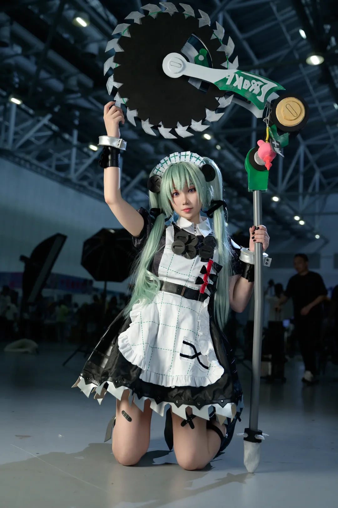【Corin Wickes cosplay】Zenless Zone Zero: Chainsaw Housekeeping Maid Convention Combat Field Sharing - Image 5