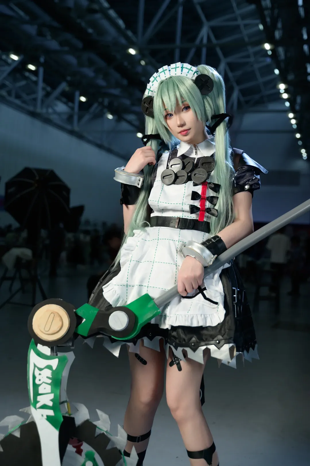 【Corin Wickes cosplay】Zenless Zone Zero: Chainsaw Housekeeping Maid Convention Combat Field Sharing - Image 6