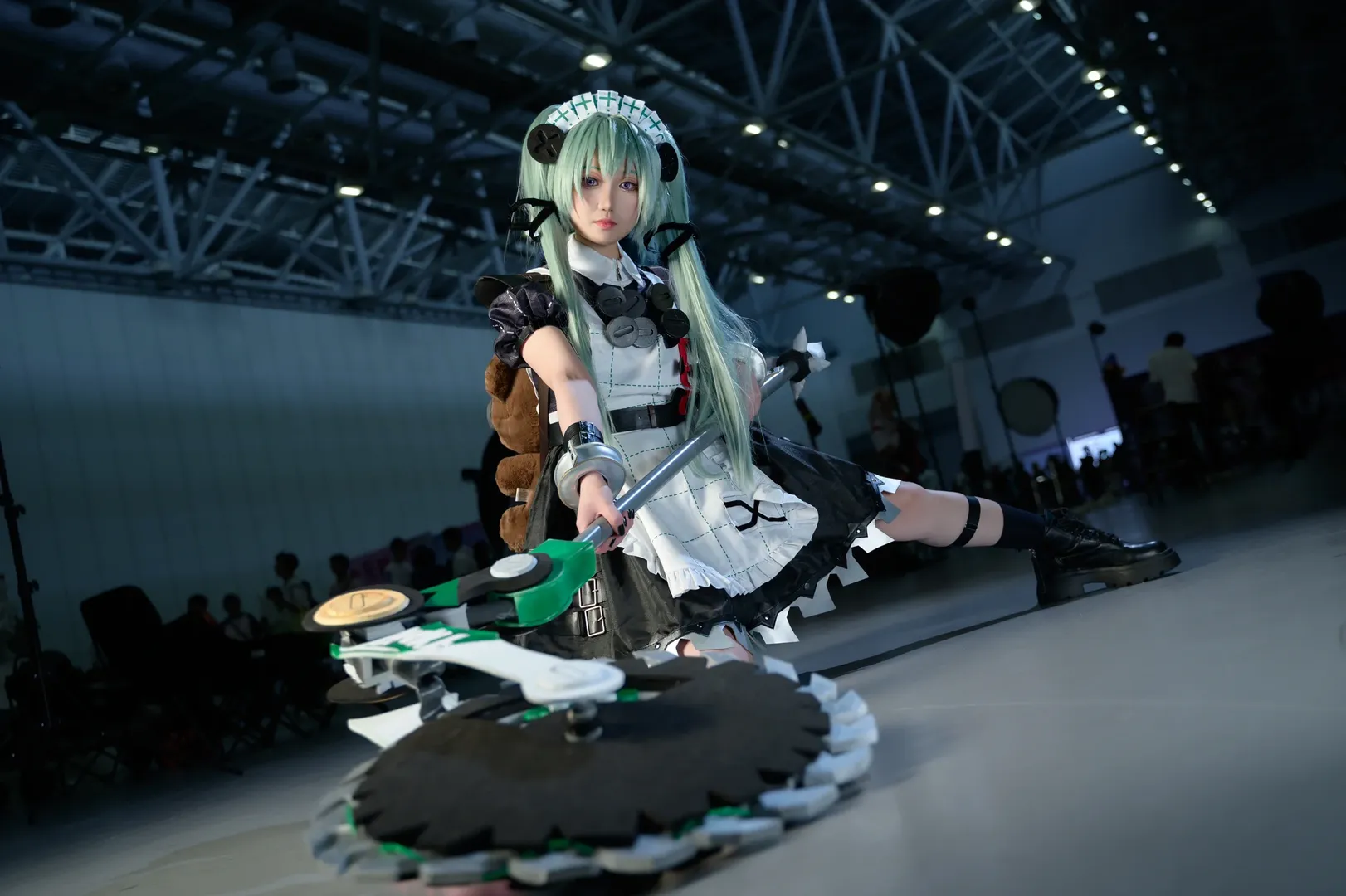 【可琳威克斯cos】绝区零电锯家政女仆漫展实战现场分享
