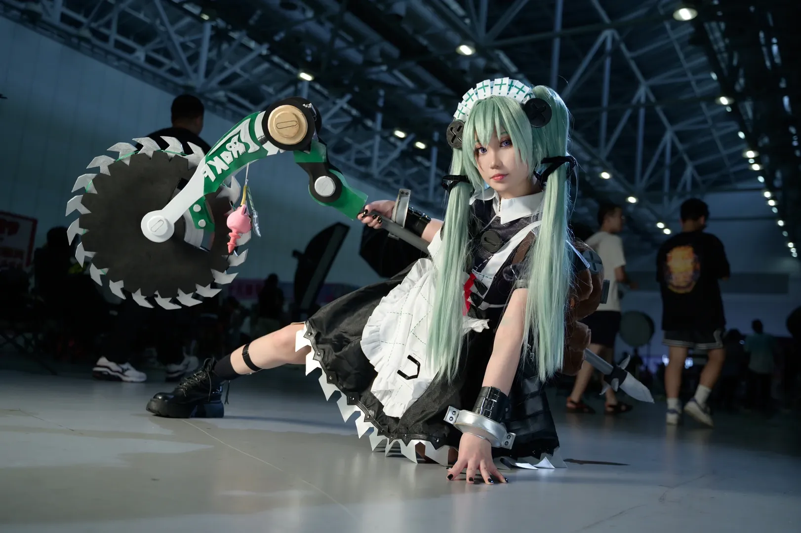 【Corin Wickes cosplay】Zenless Zone Zero: Chainsaw Housekeeping Maid Convention Combat Field Sharing - Image 8