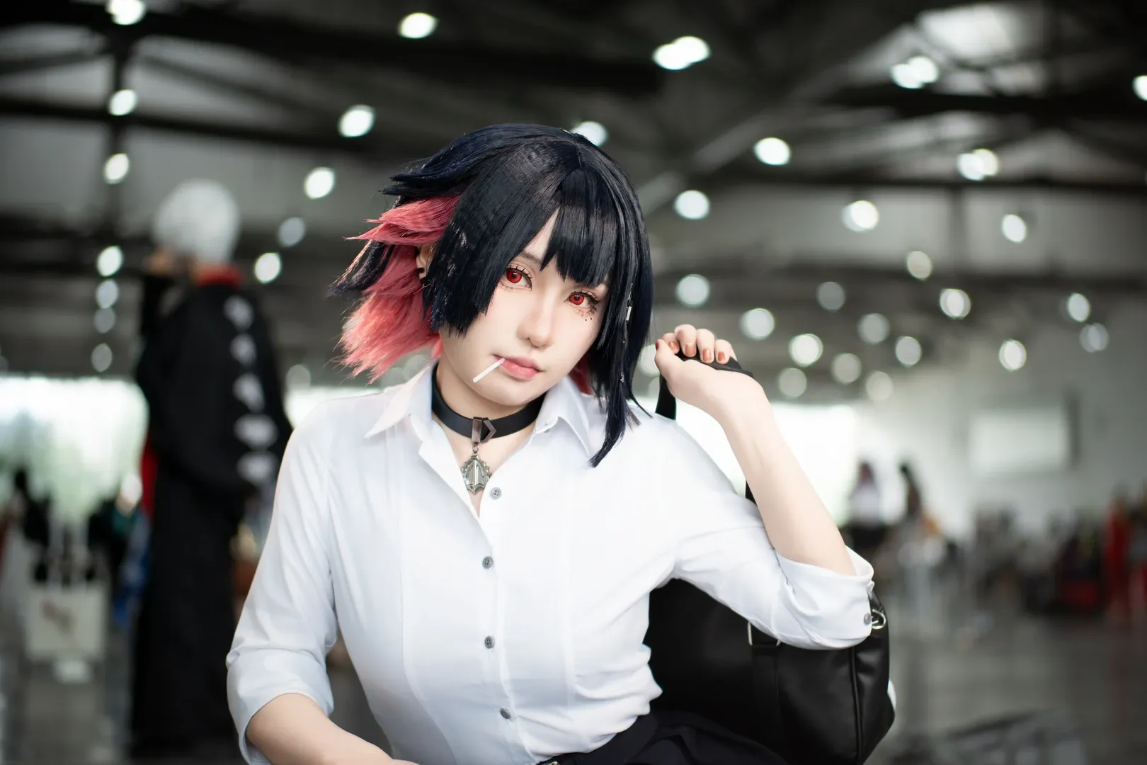 【エレン・ジョー コスプレ】『ゼンレスゾーンゼロ』サメちゃんのイベント日常、ロリポップ1本ですべての悩みを解決！ - 1 枚目