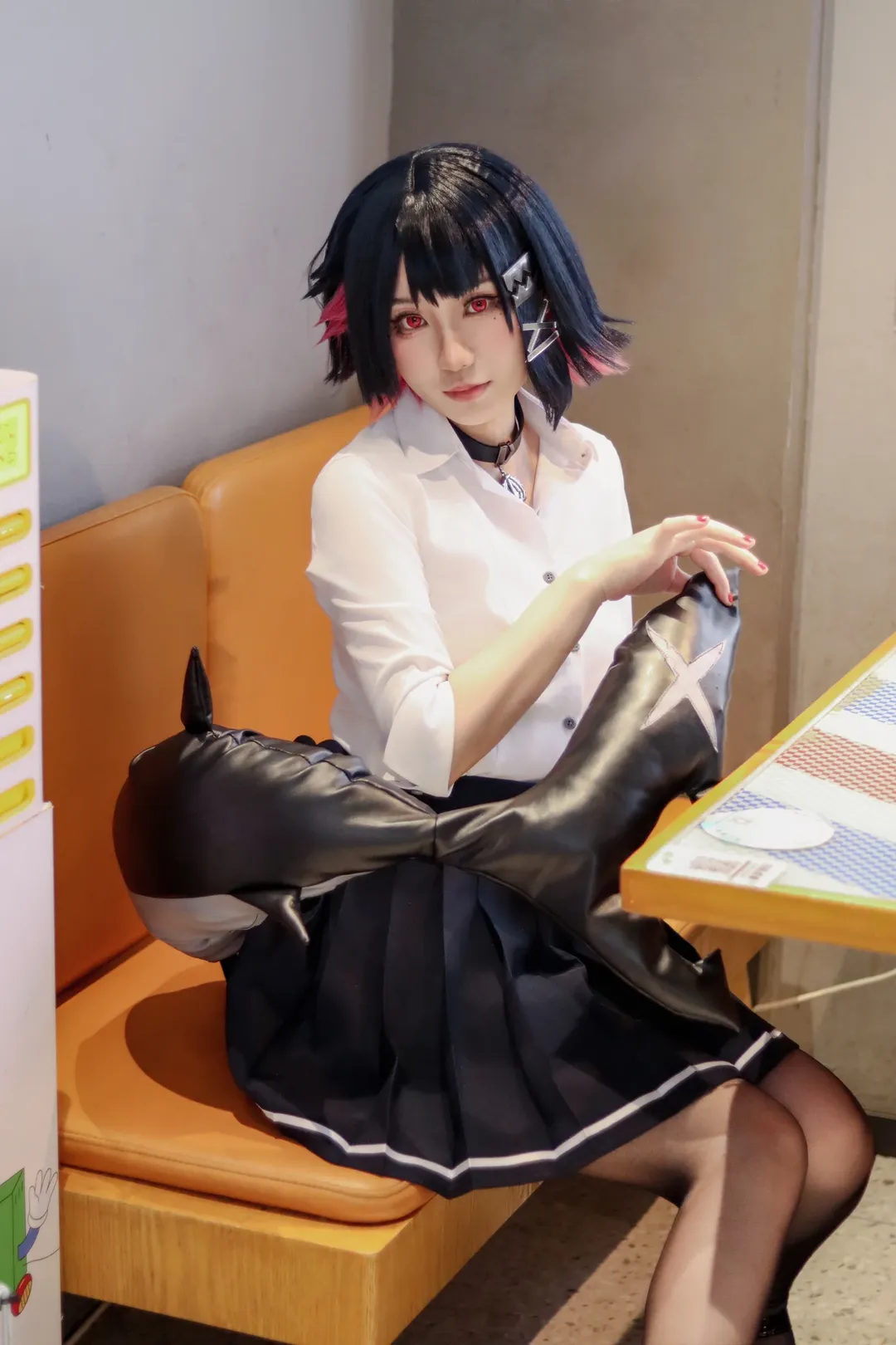 【エレン・ジョー コスプレ】『ゼンレスゾーンゼロ』サメちゃんのイベント日常、ロリポップ1本ですべての悩みを解決！ - 5 枚目