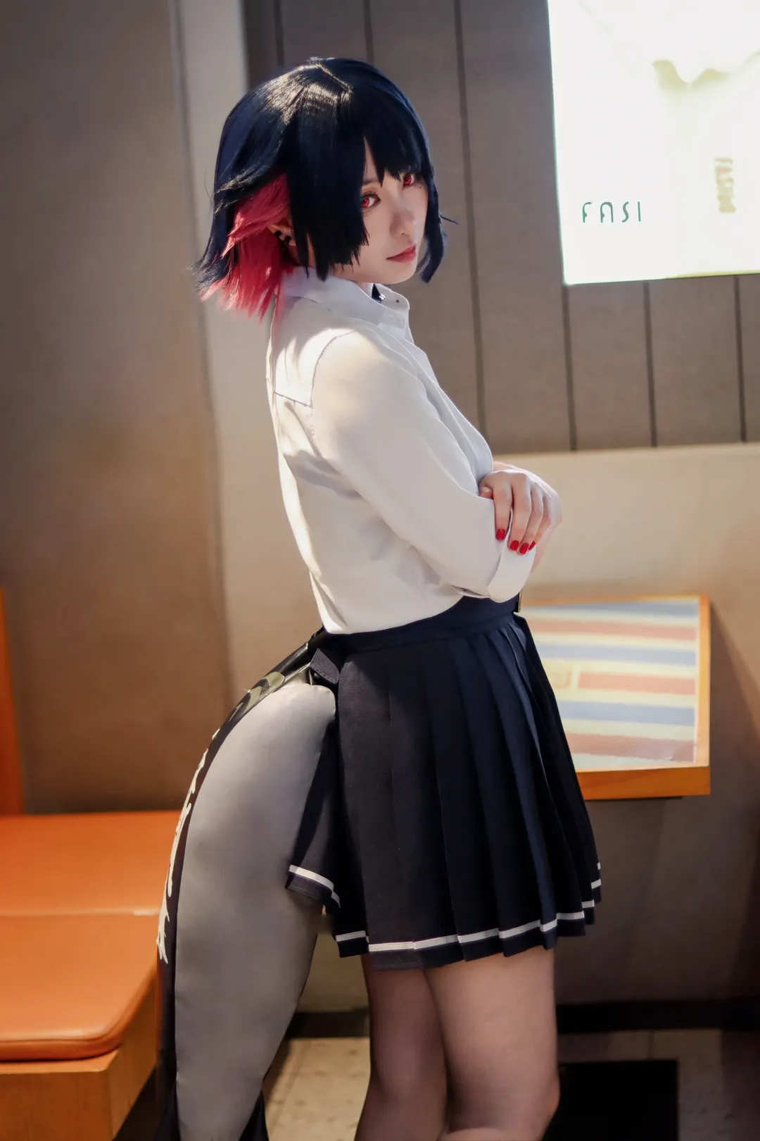 【エレン・ジョー コスプレ】『ゼンレスゾーンゼロ』サメちゃんのイベント日常、ロリポップ1本ですべての悩みを解決！ - 7 枚目