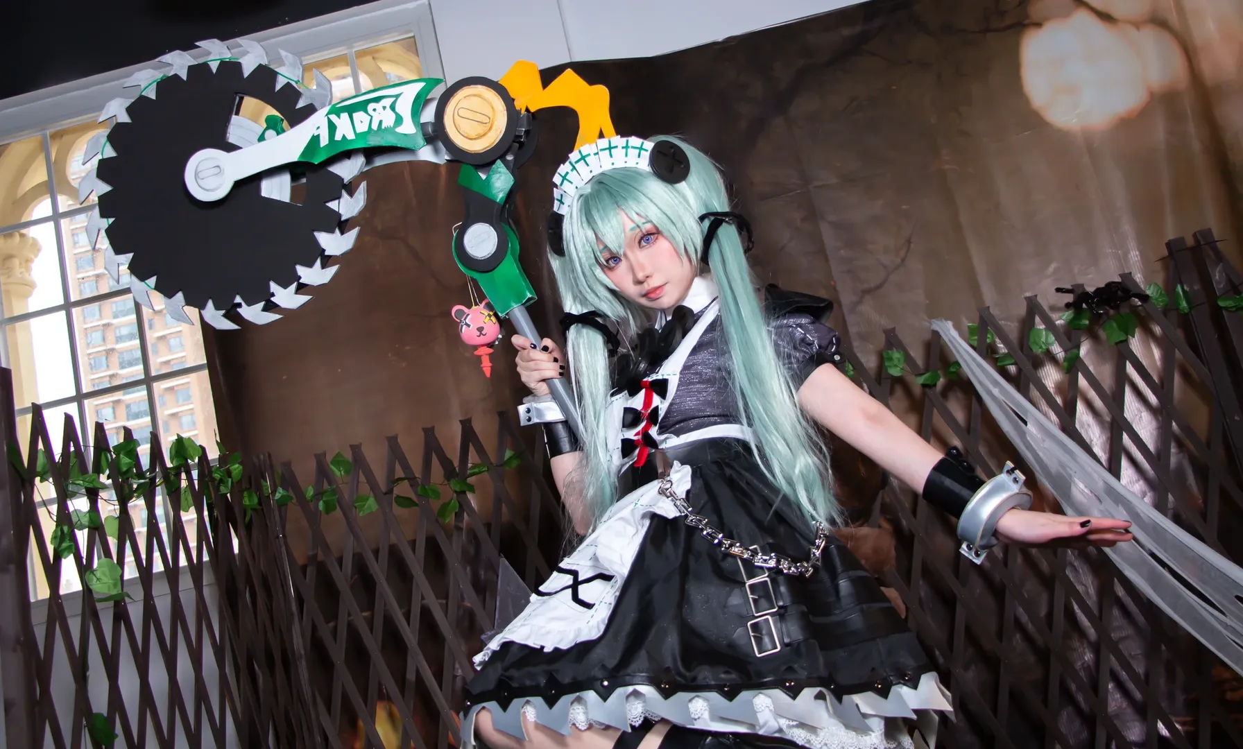 [カリン コスプレ] ゼンレスゾーンゼロ メイドのイベント円のこぎり実録 - 10 枚目