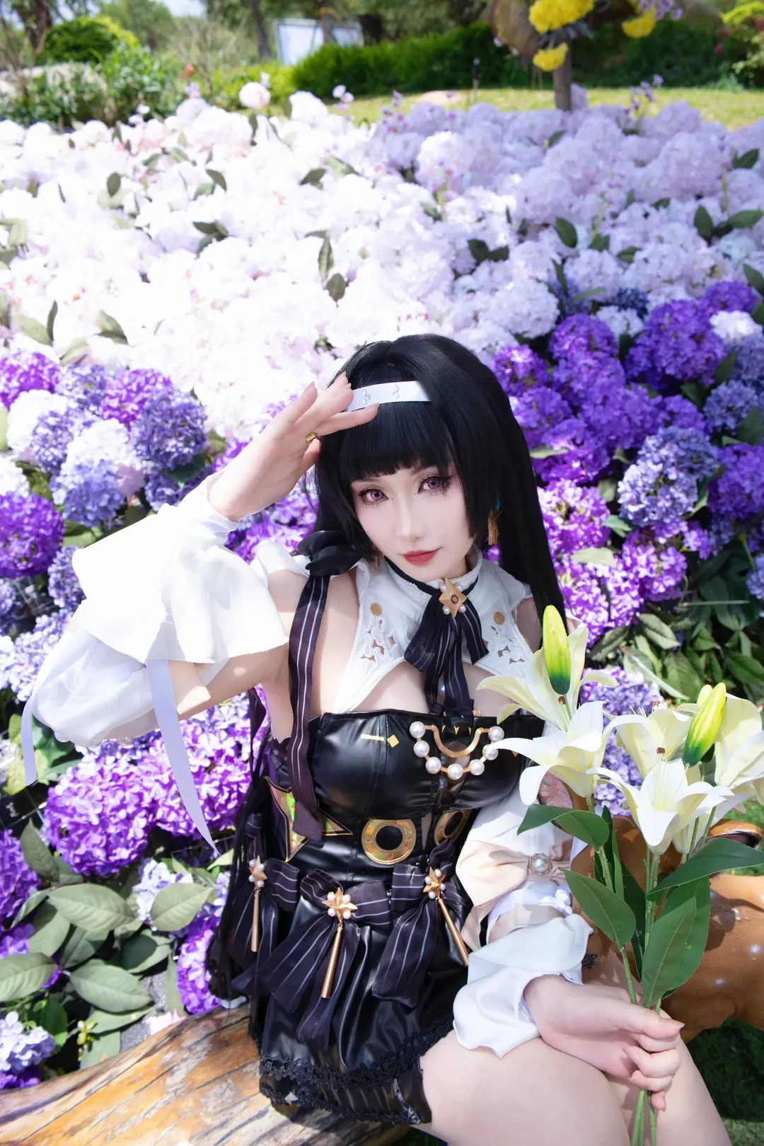 【アストラ・ヤオコスプレ】紫陽花の海で解き放つ不思議な魔法 - 6 枚目