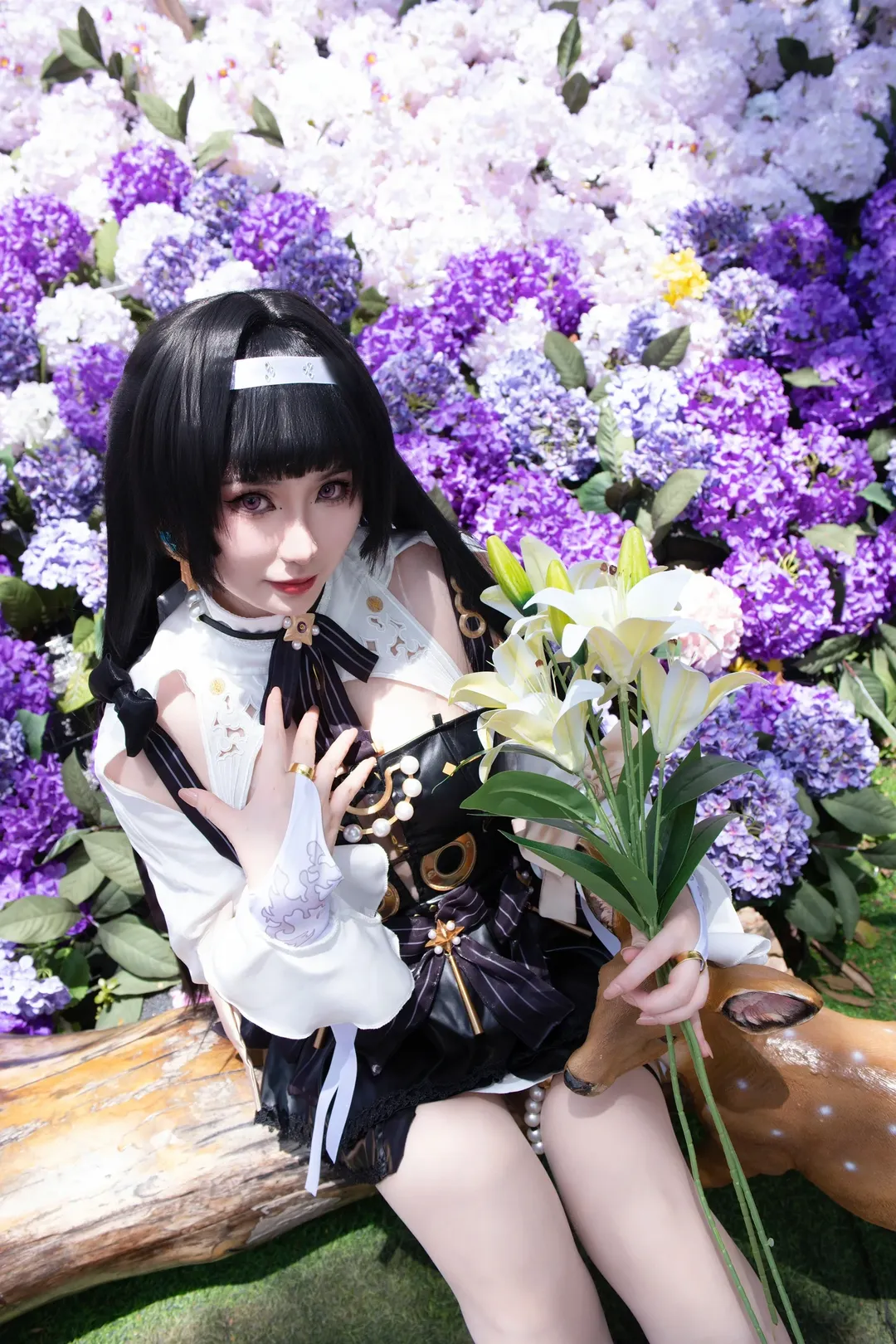 【アストラ・ヤオコスプレ】紫陽花の海で解き放つ不思議な魔法 - 9 枚目